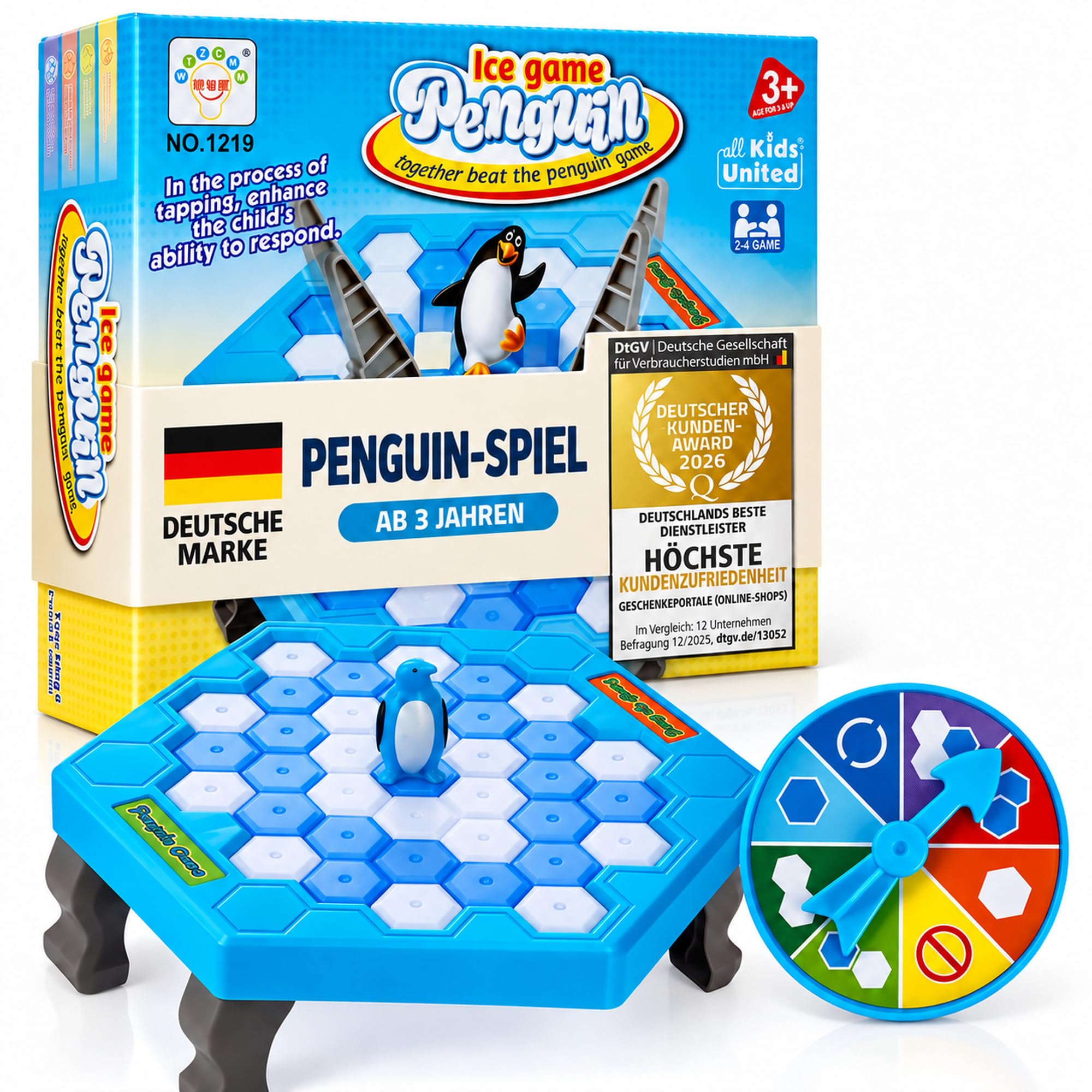 All Kids United, jeu de société Sauvez le pingouin