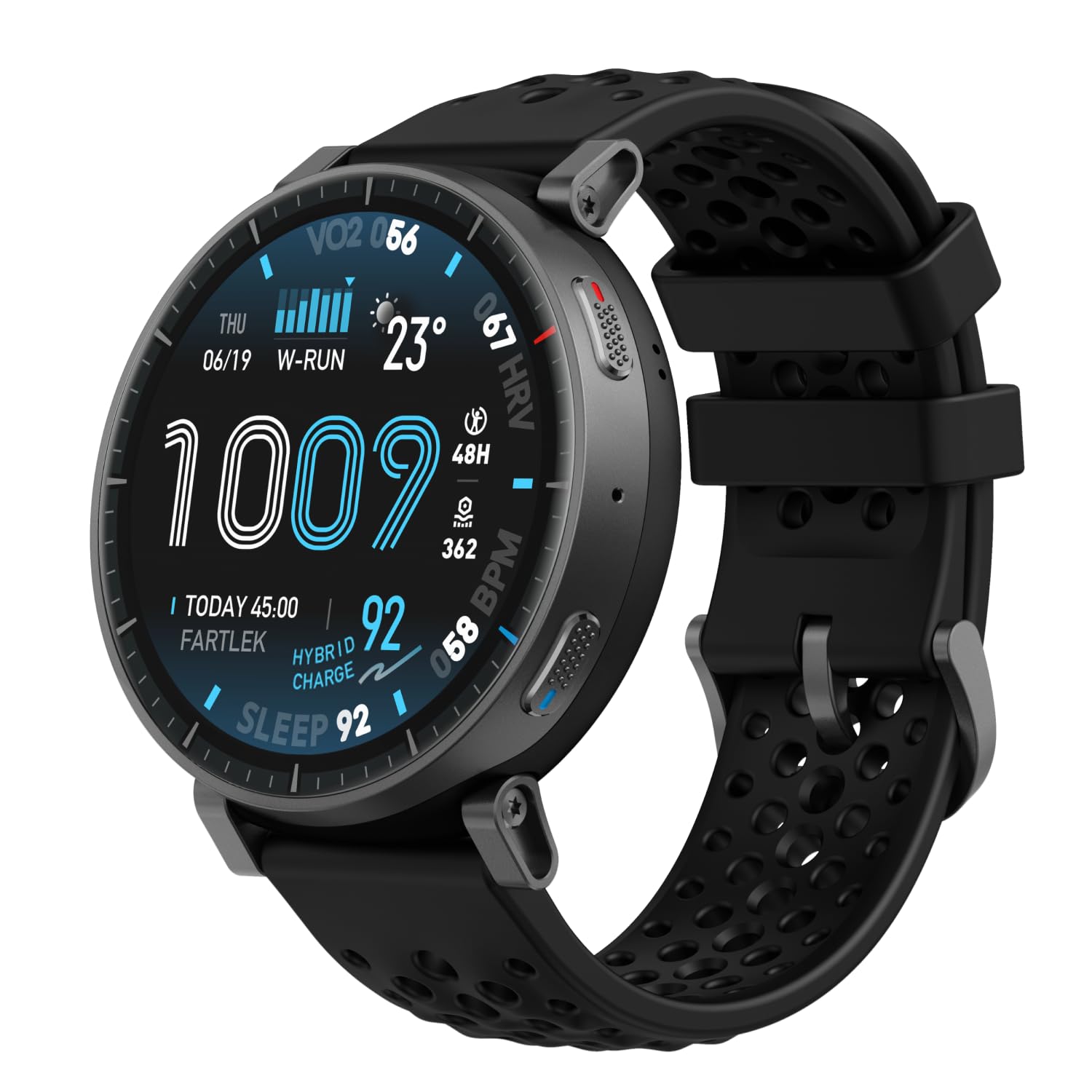 Amazfit Active Max, montre connectée AMOLED 1,5 pouce — idée cadeau