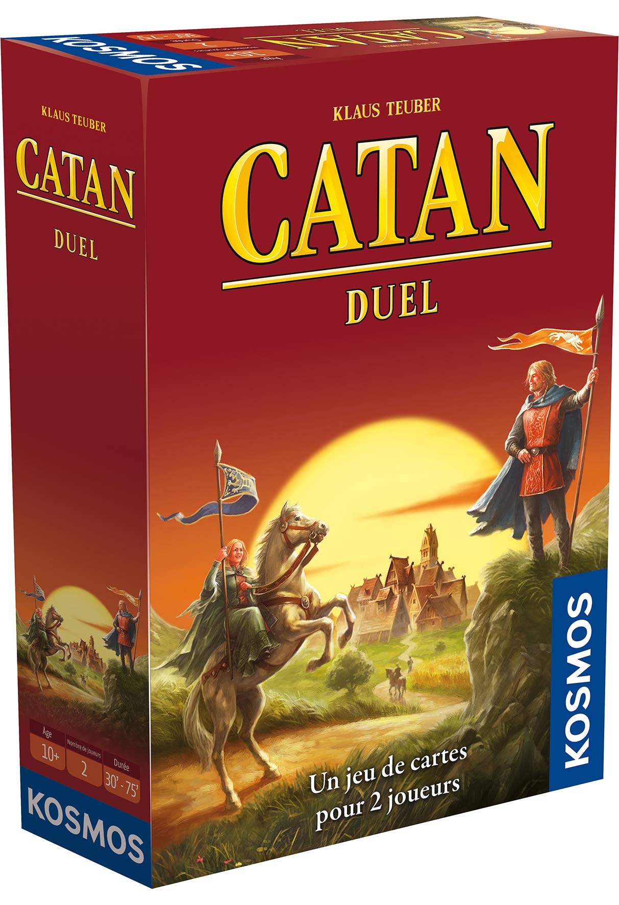 Asmodee Catan Duel, jeu de stratégie pour deux joueurs — cadeau drôle et insolite