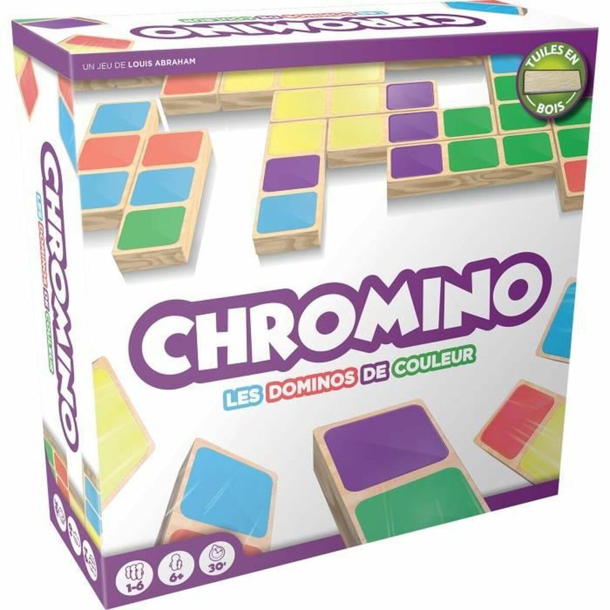 Chromino, édition en bois (Asmodee) — cadeau drôle et insolite