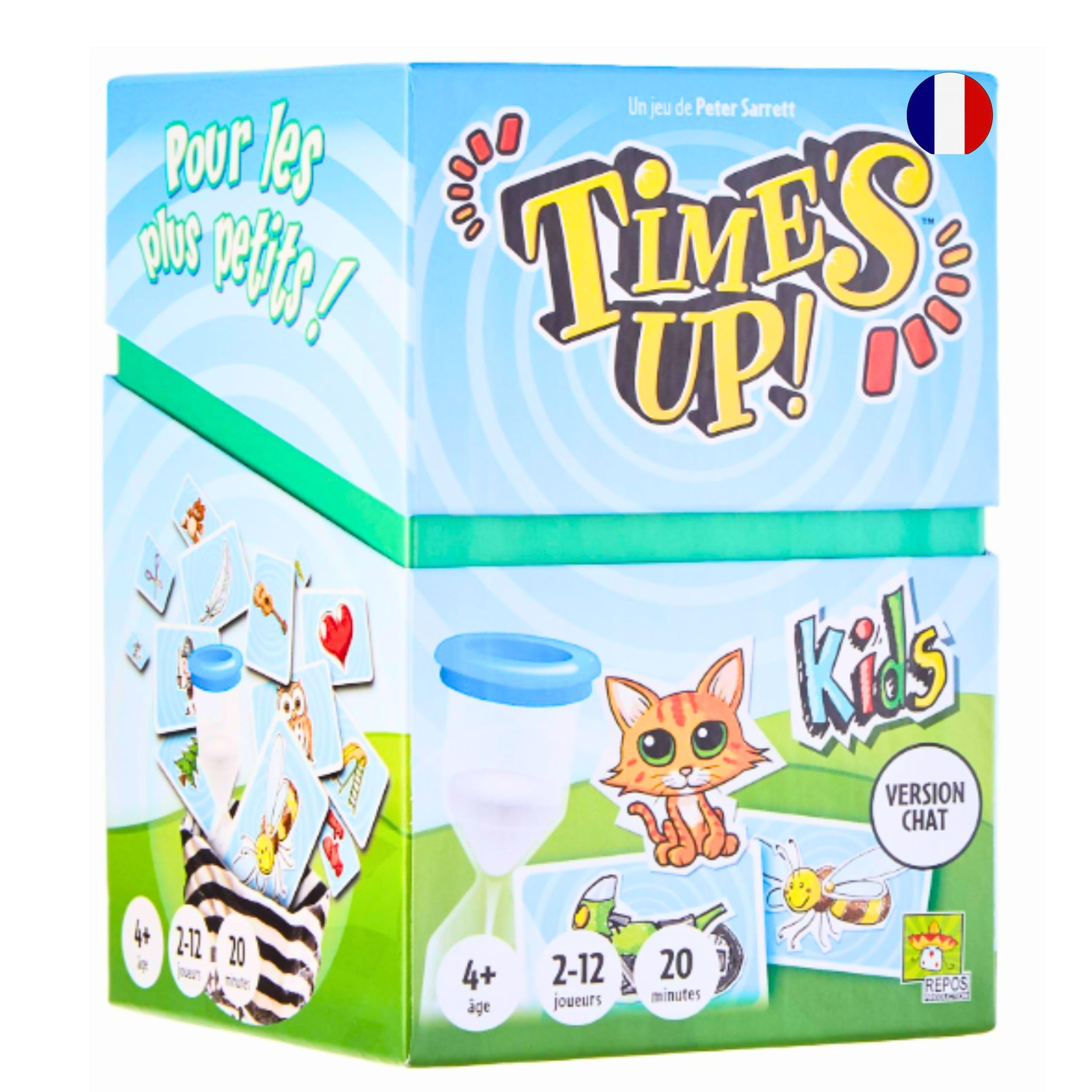 Asmodee, Time's UP! Kids, version Chat — cadeau drôle et insolite