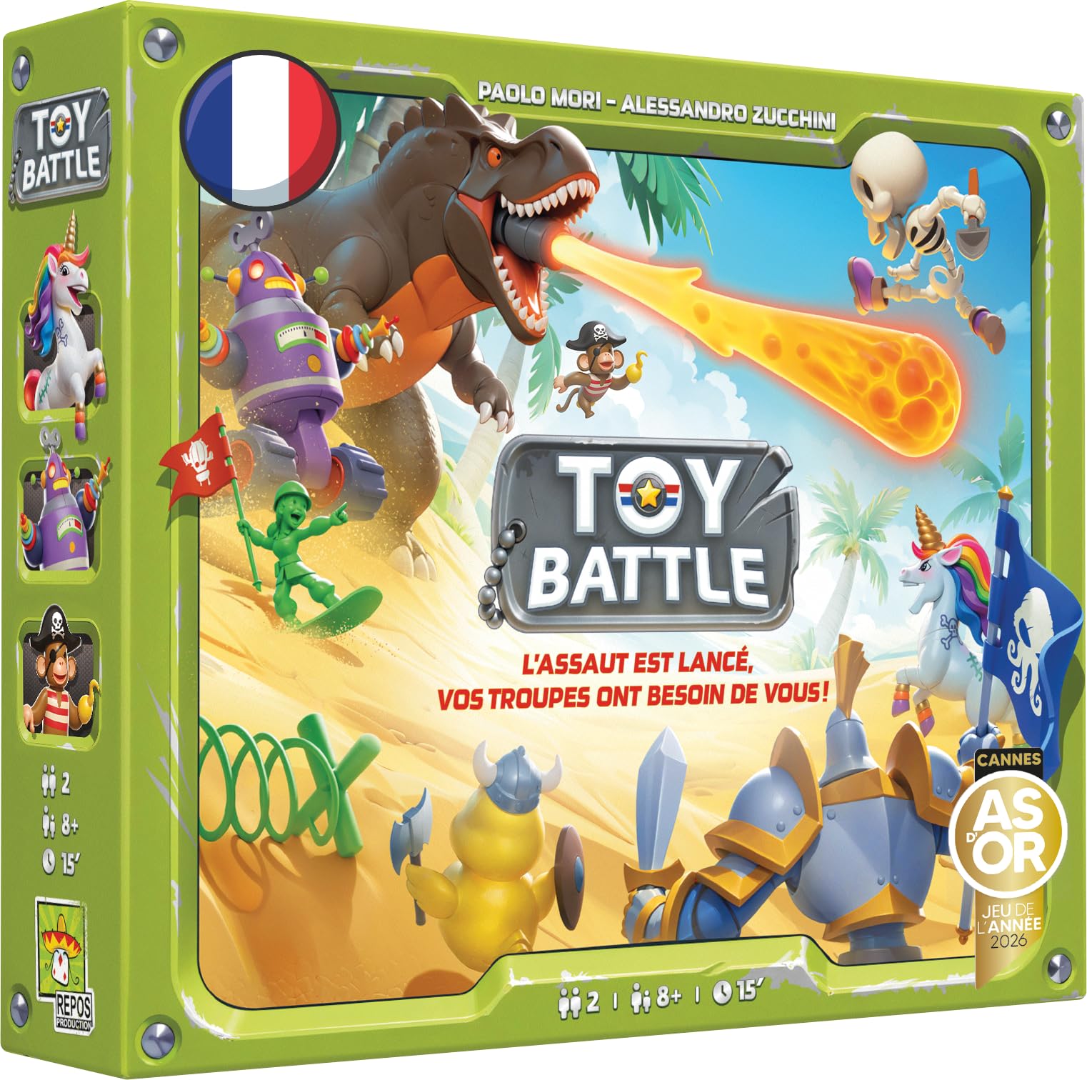 Toy Battle, bataille de jouets (As d'or 2026)