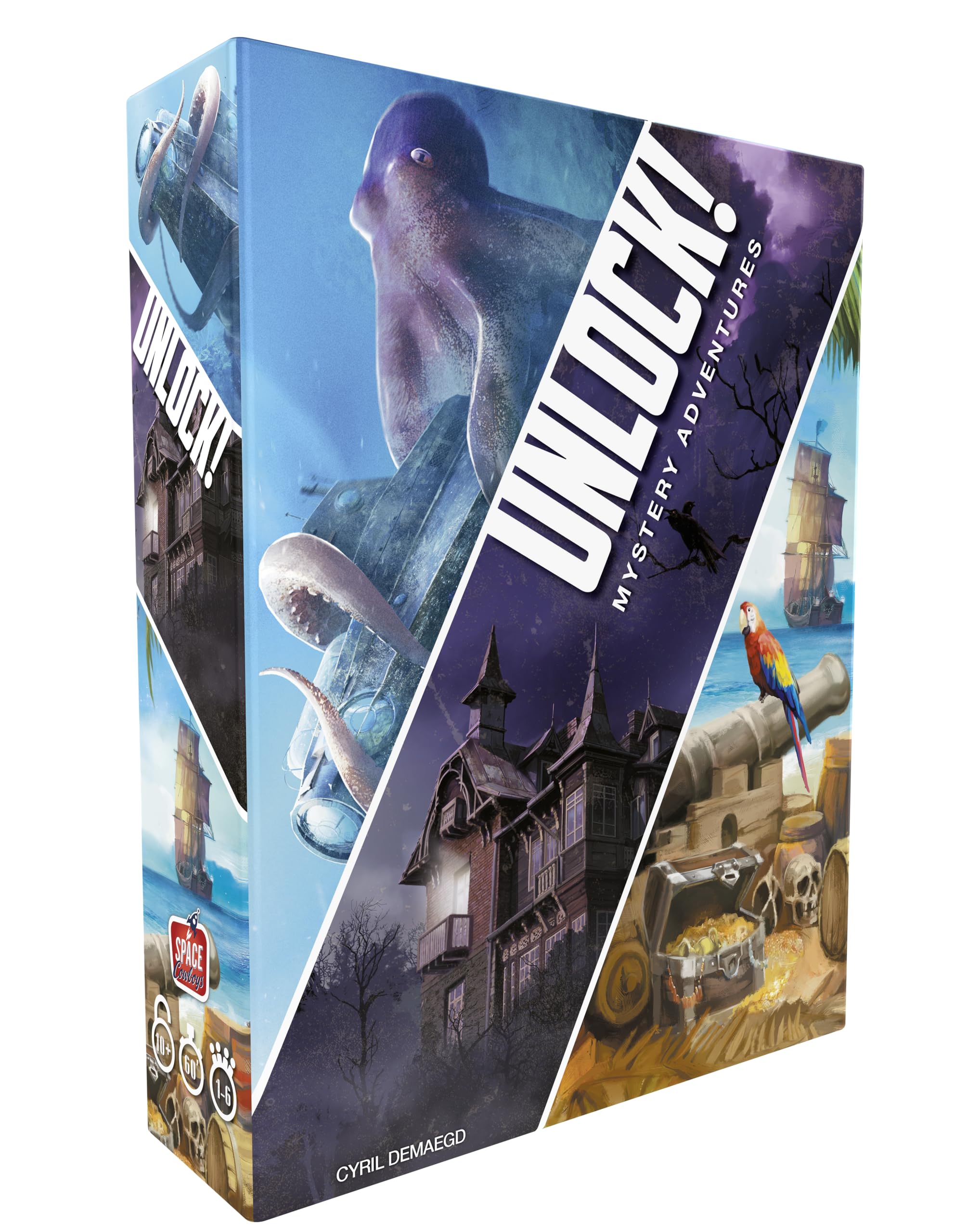 Unlock! Mystery Adventures, 3 escape games — idée cadeau