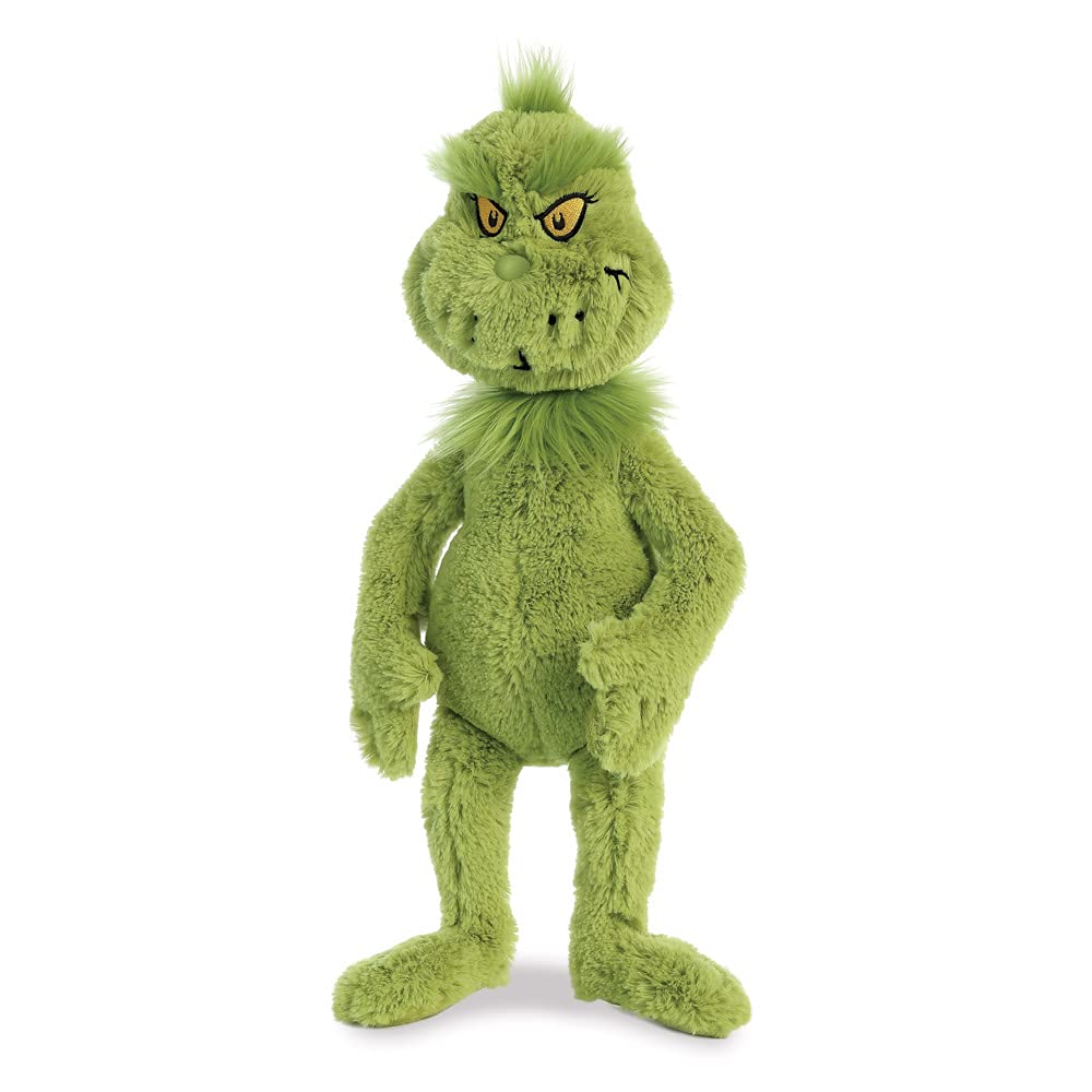 Aurora Dr. Seuss 16" Grinch Whimsical Plush — funny gift