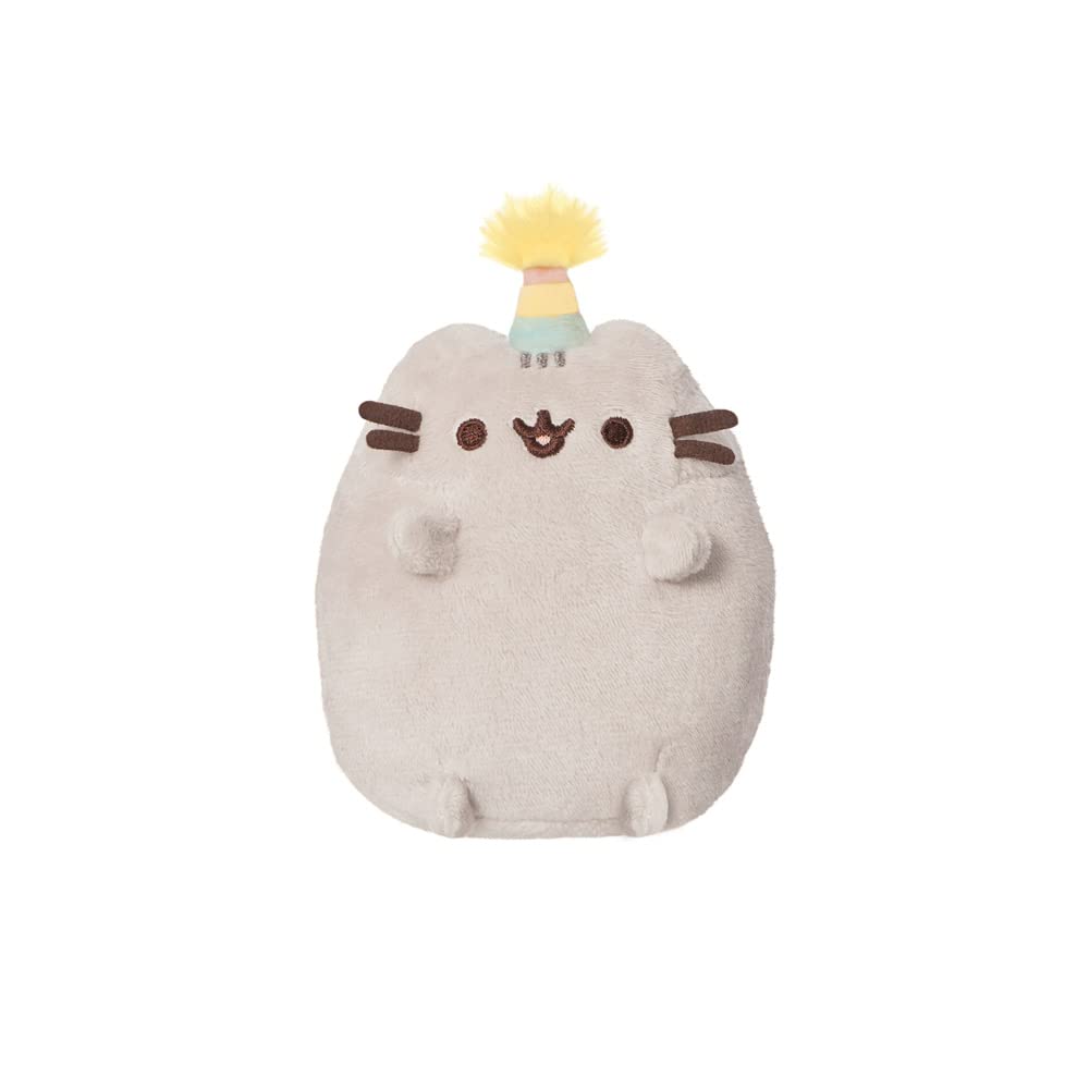Aurora Pusheen Party, petite peluche grise