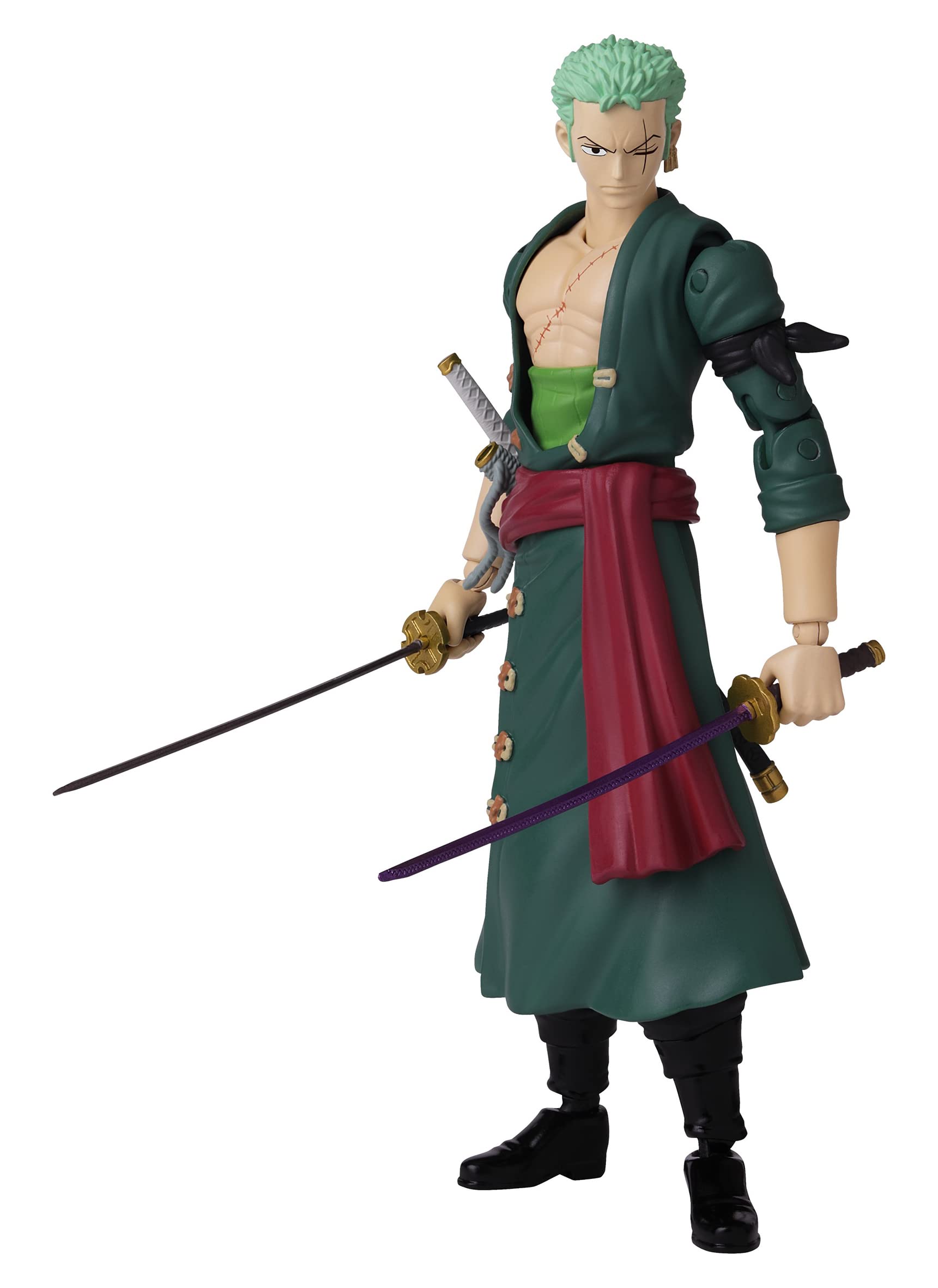Bandai Anime Heroes One Piece, figurine Roronoa Zoro 17 cm