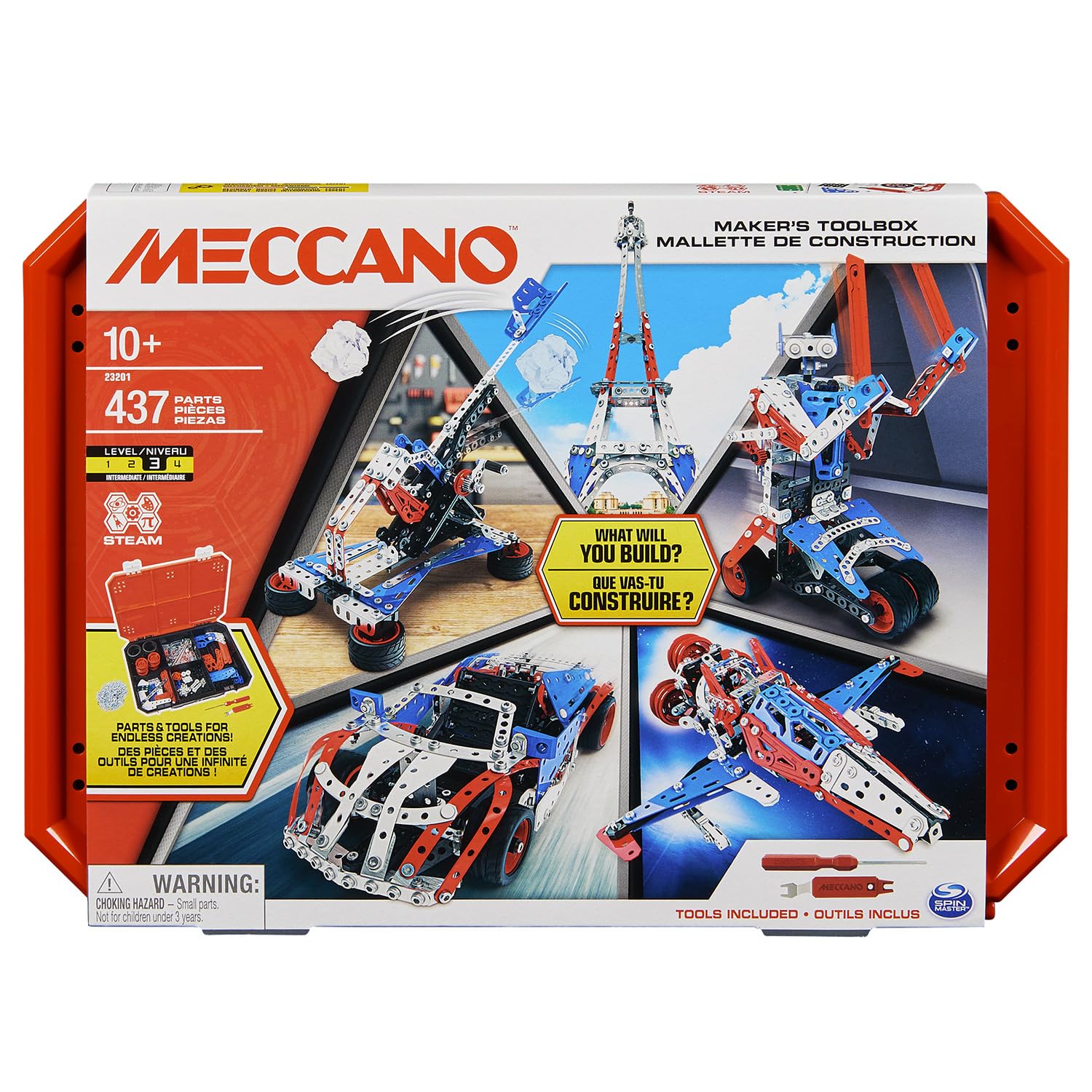 Meccano — Mallette de construction 5 en 1 — cadeau drôle