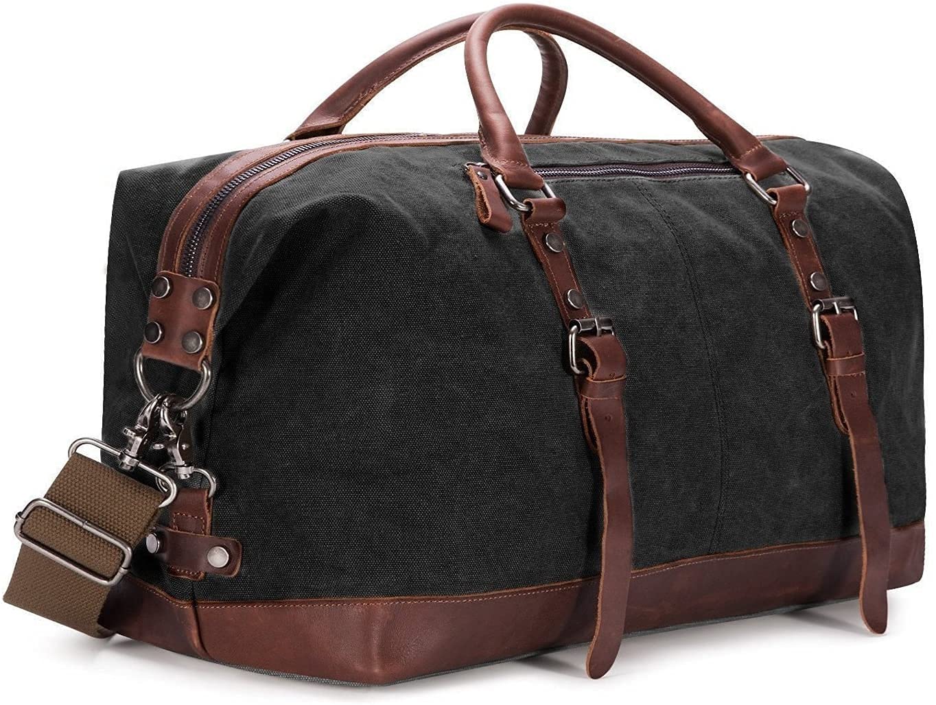 Le sac de week-end BAOSHA toile et PU cuir — cadeau drôle