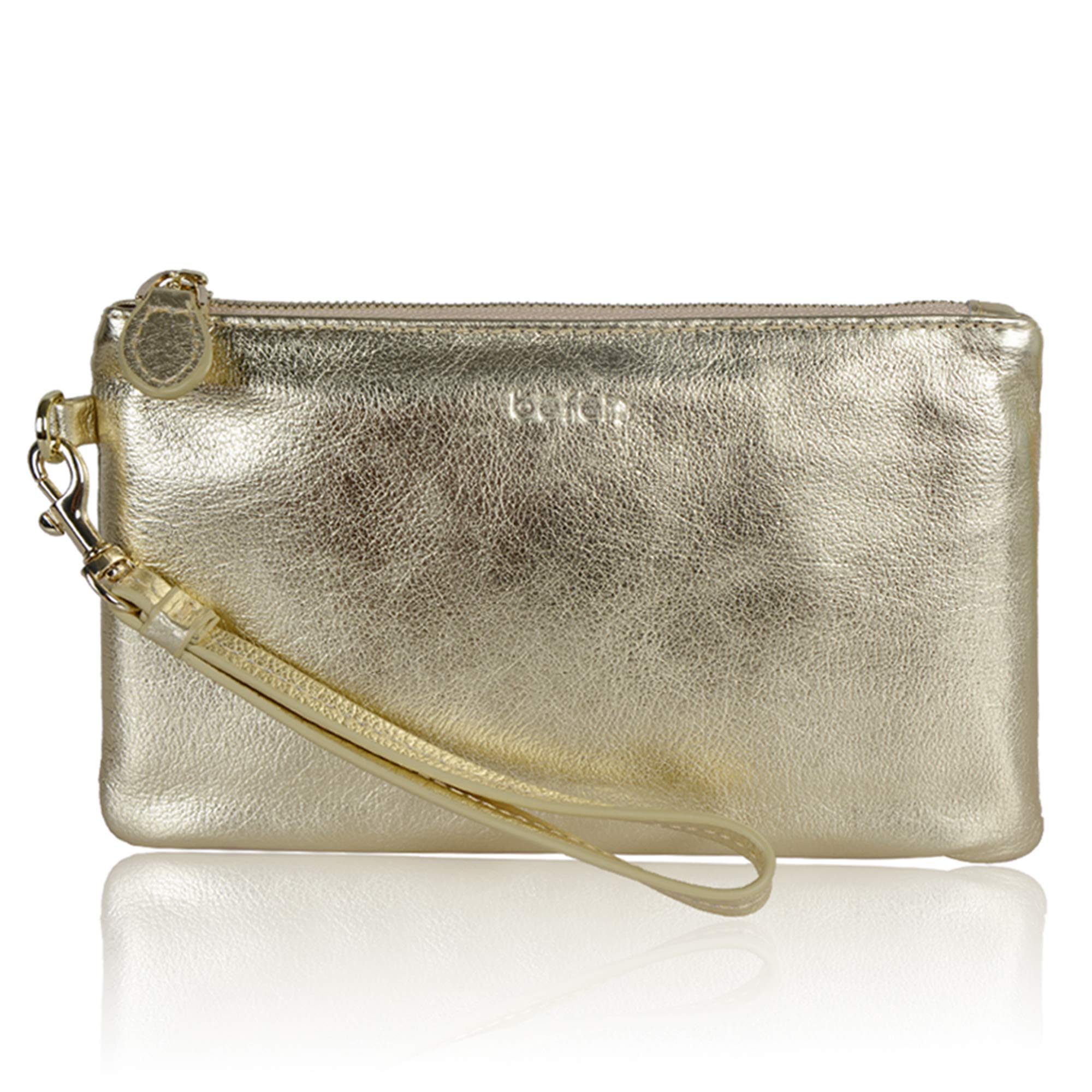 befen Leather Wristlet Clutch with RFID Blocking — funny and quirky gift
