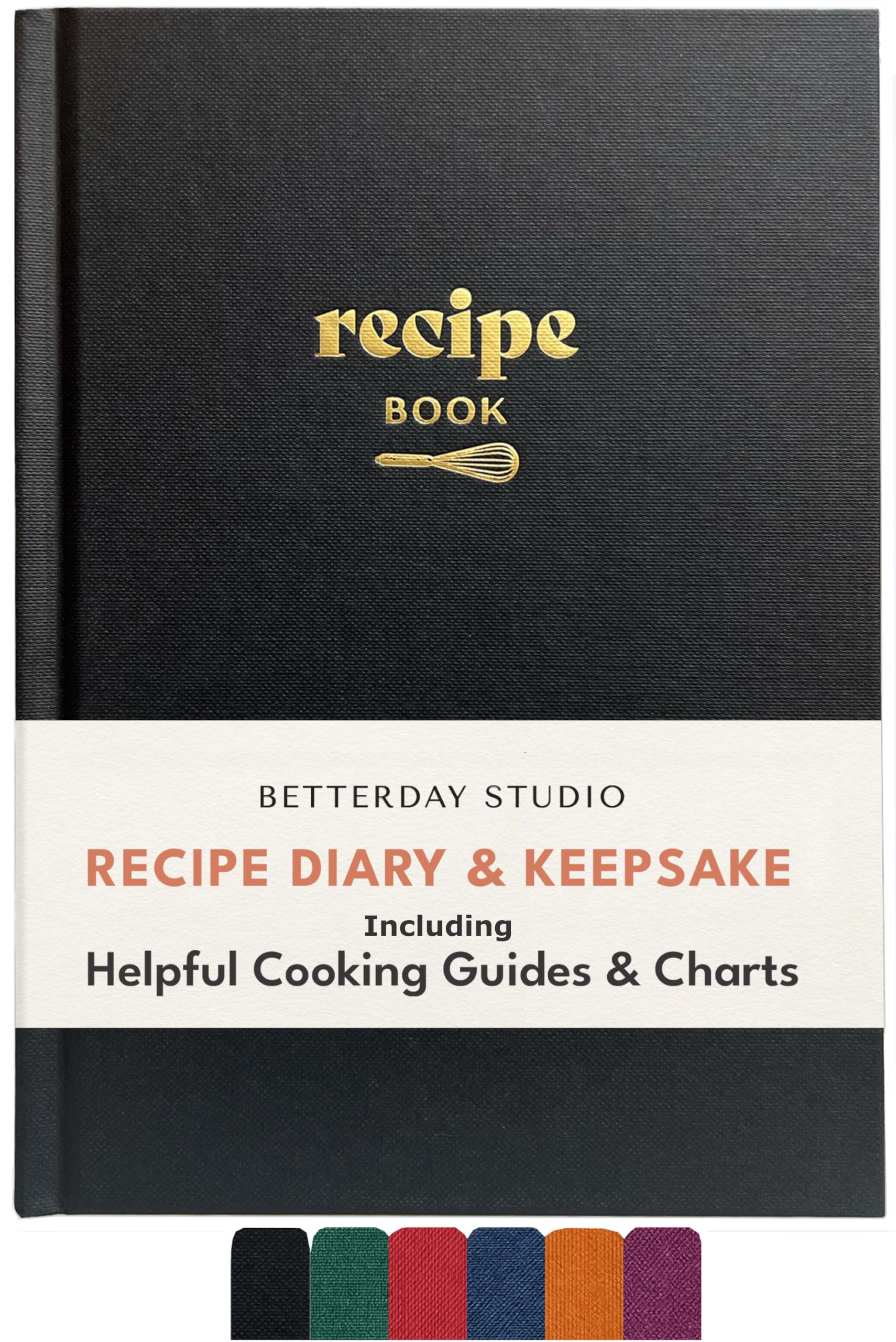 Betterday Studio, livre de recettes à remplir « From My Kitchen » — idée cadeau