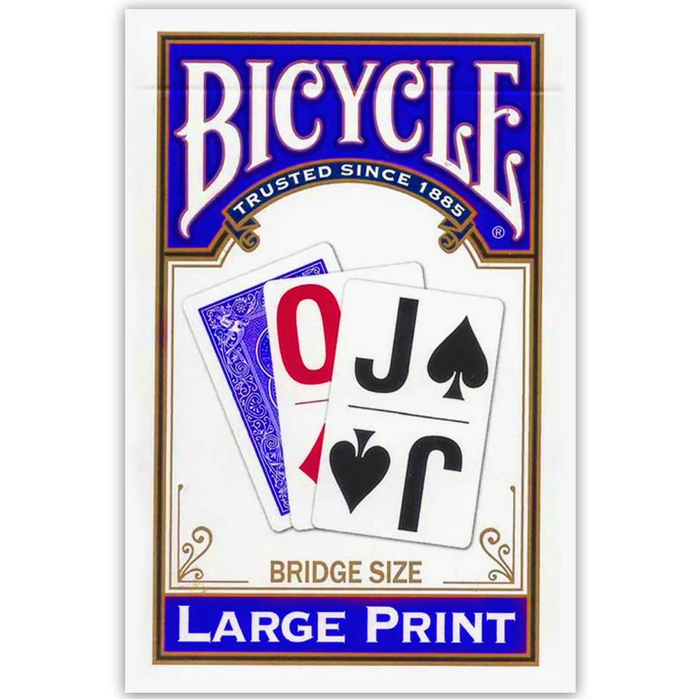 Bicycle, cartes à jouer à index énormes — cadeau drôle et insolite