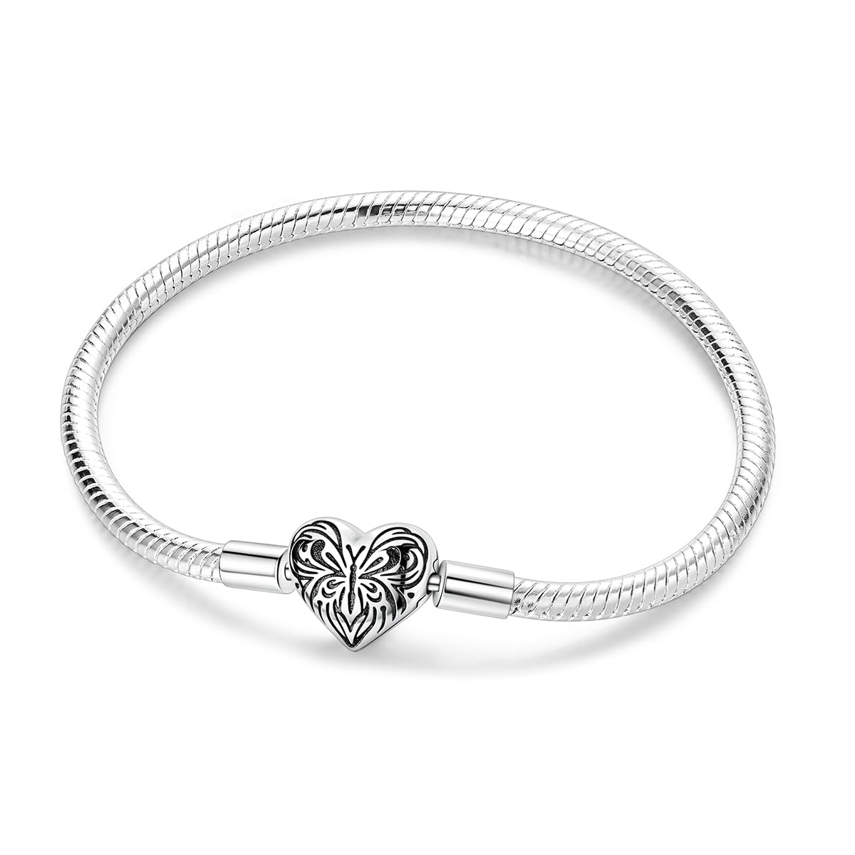 Le bracelet à breloques en argent sterling — cadeau drôle