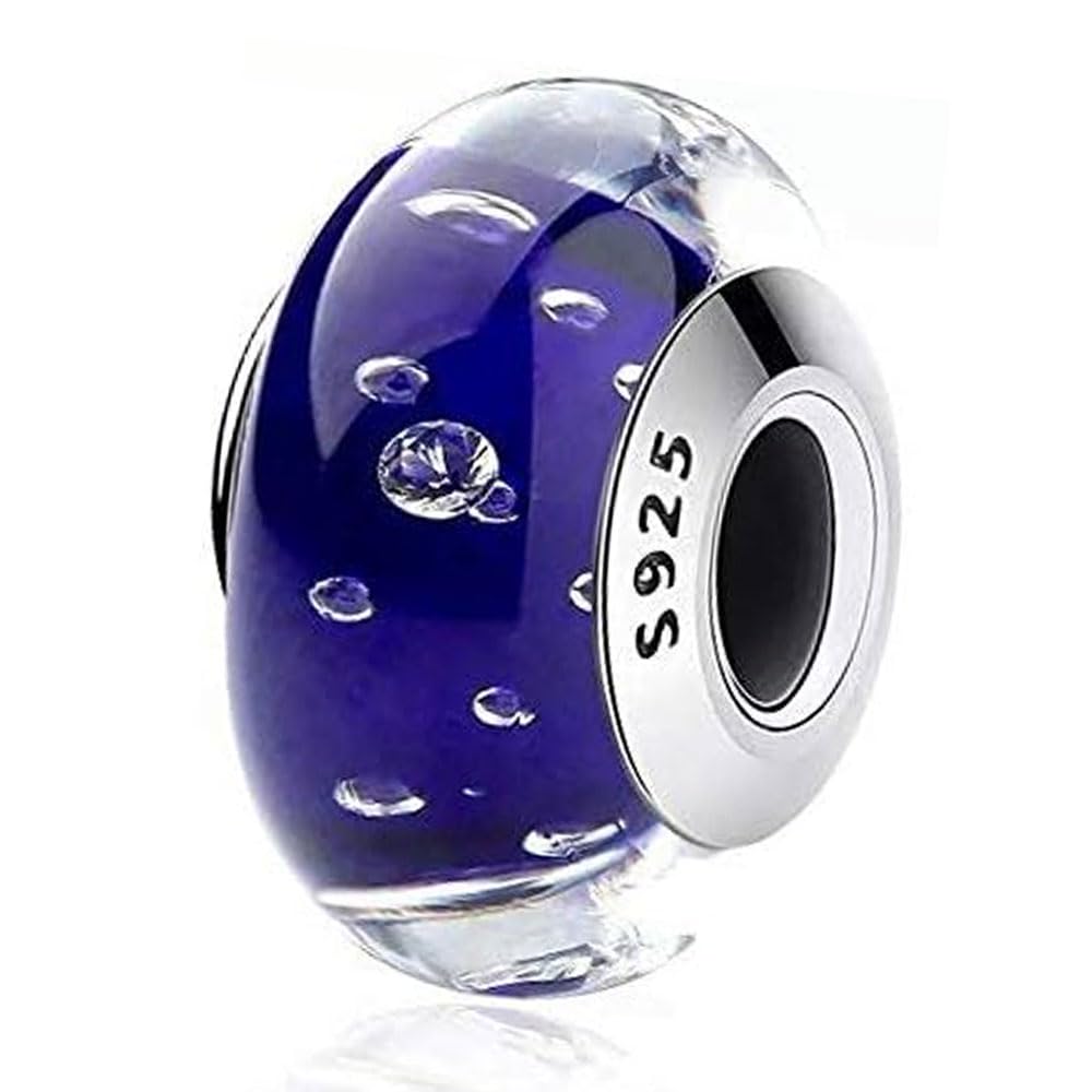 La breloque Murano argent 925 compatible bracelet et collier — cadeau drôle