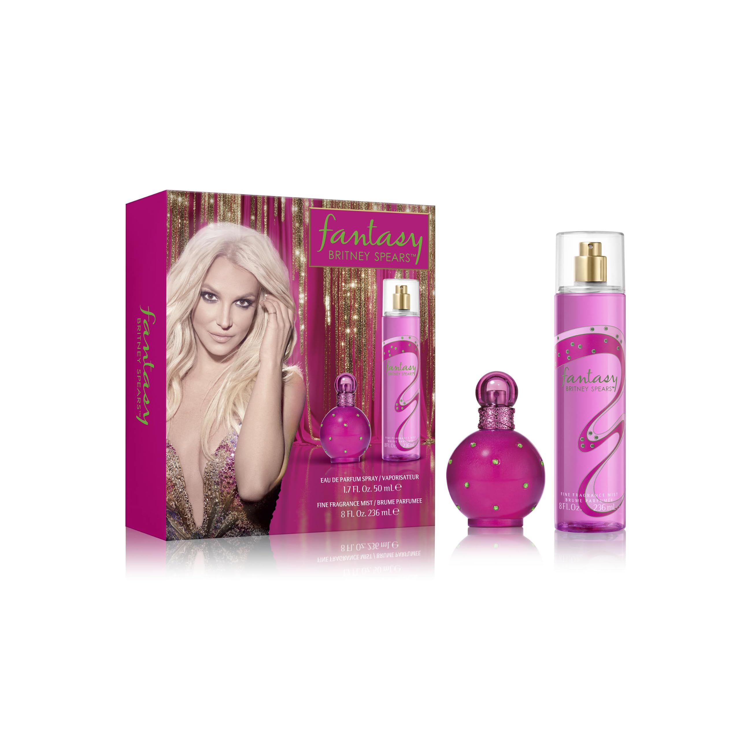 Le coffret Fantasy de Britney Spears, eau de parfum et brume — cadeau drôle