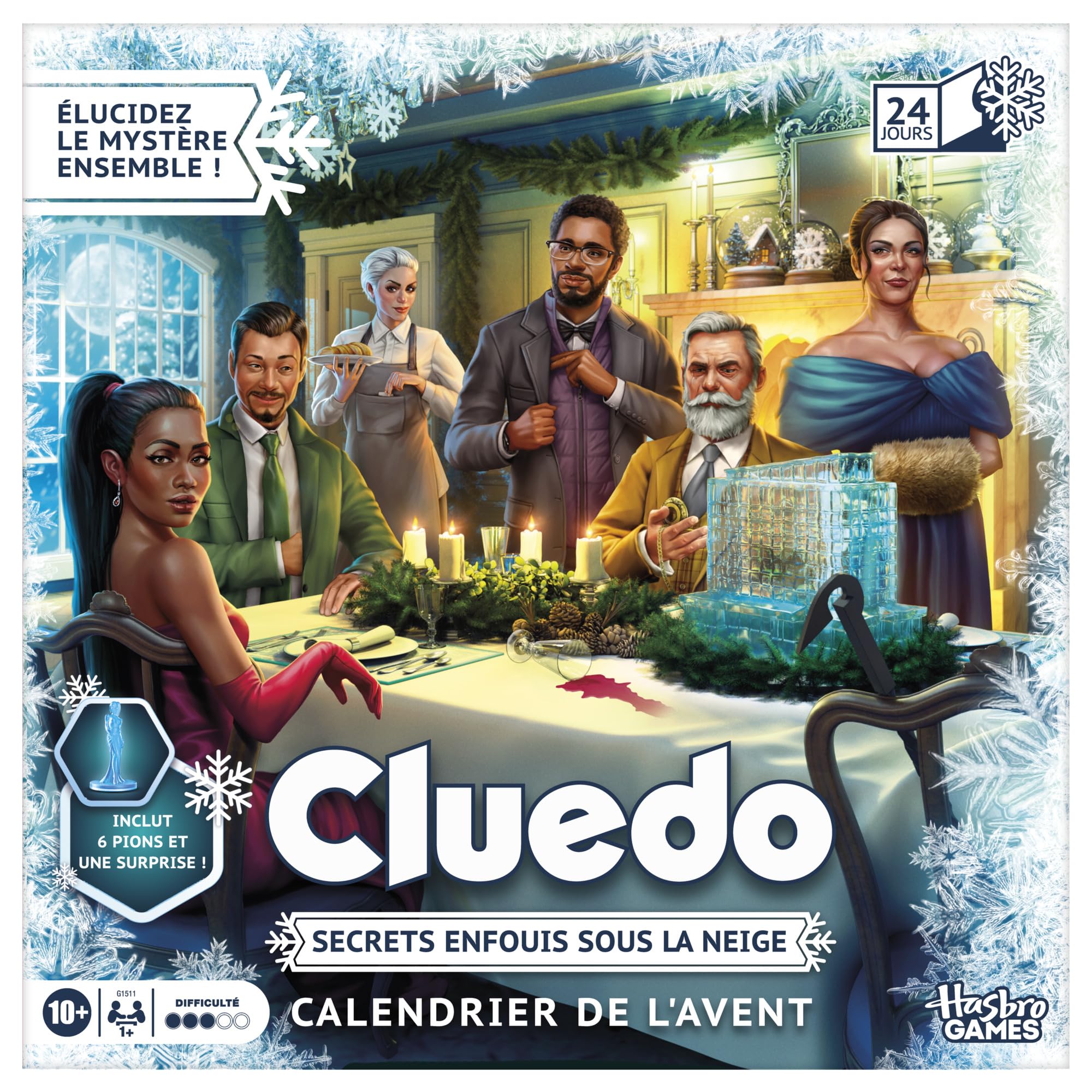 Calendrier de l'avent Cluedo, Secrets enfouis sous la Neige