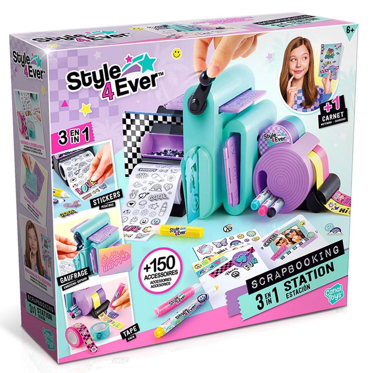 Studio Scrapbooking 3 en 1 Style 4 Ever (Canal Toys) — idée cadeau