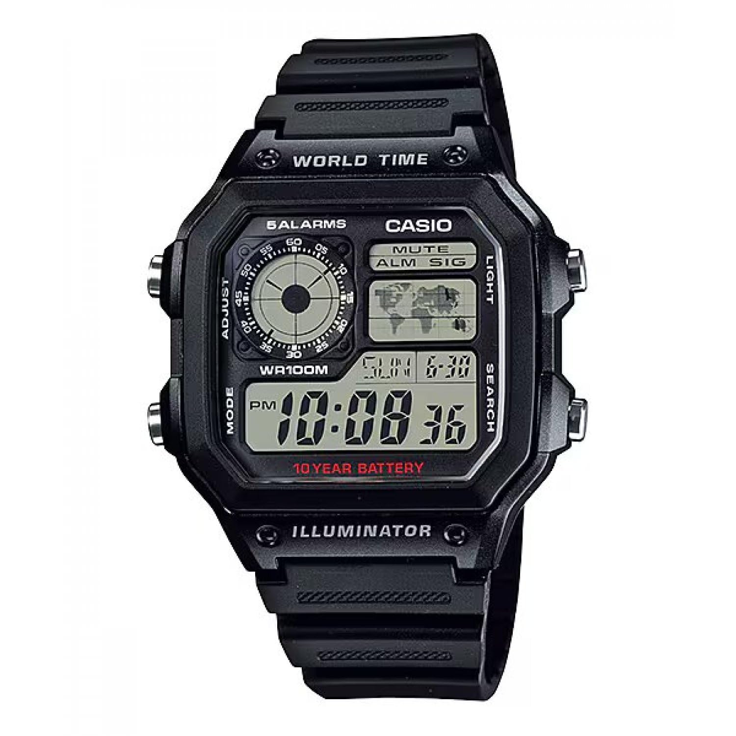 Casio Collection AE-1200WH-1AVEF, montre homme — cadeau drôle