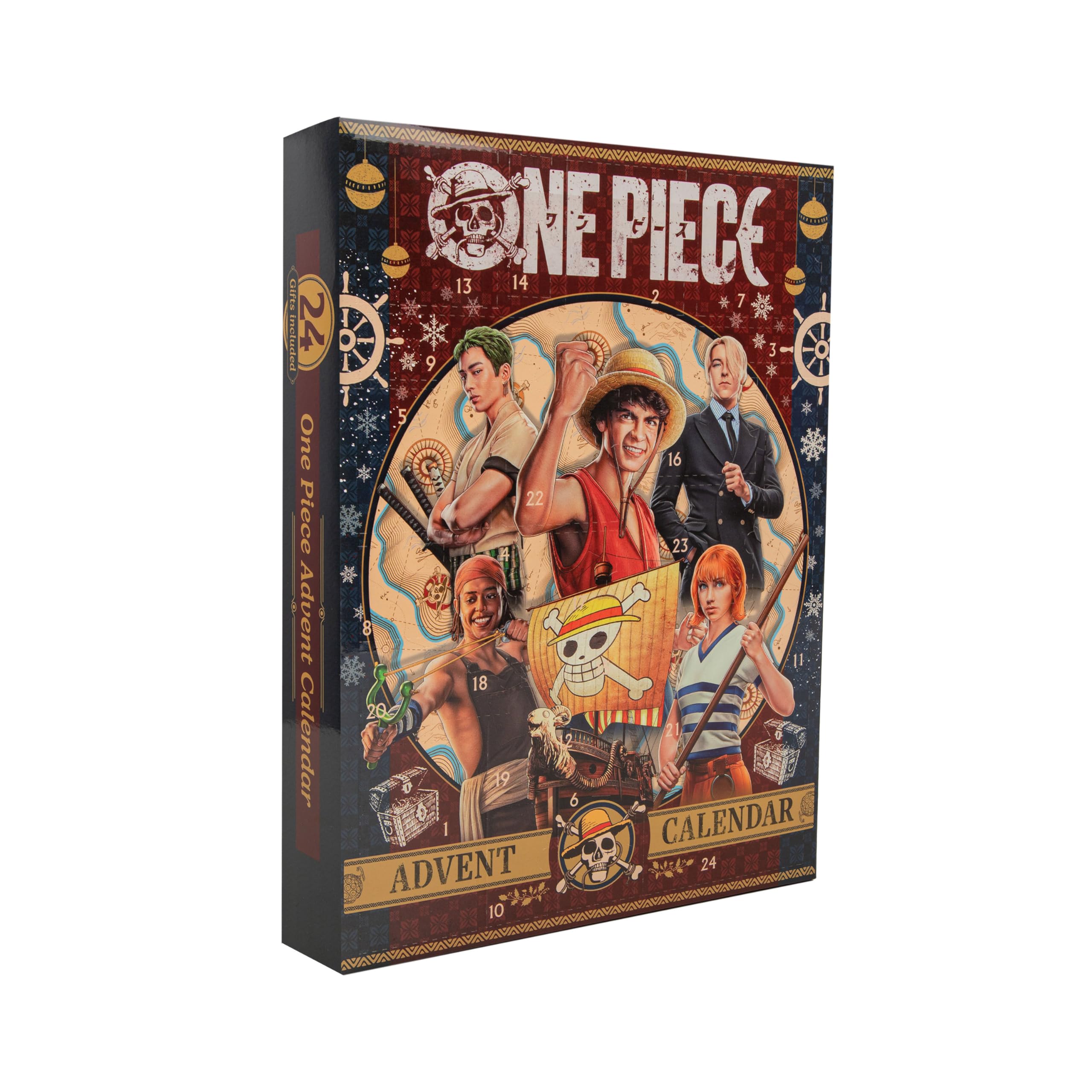 Calendrier de l'Avent One Piece de Cinereplicas — idée cadeau