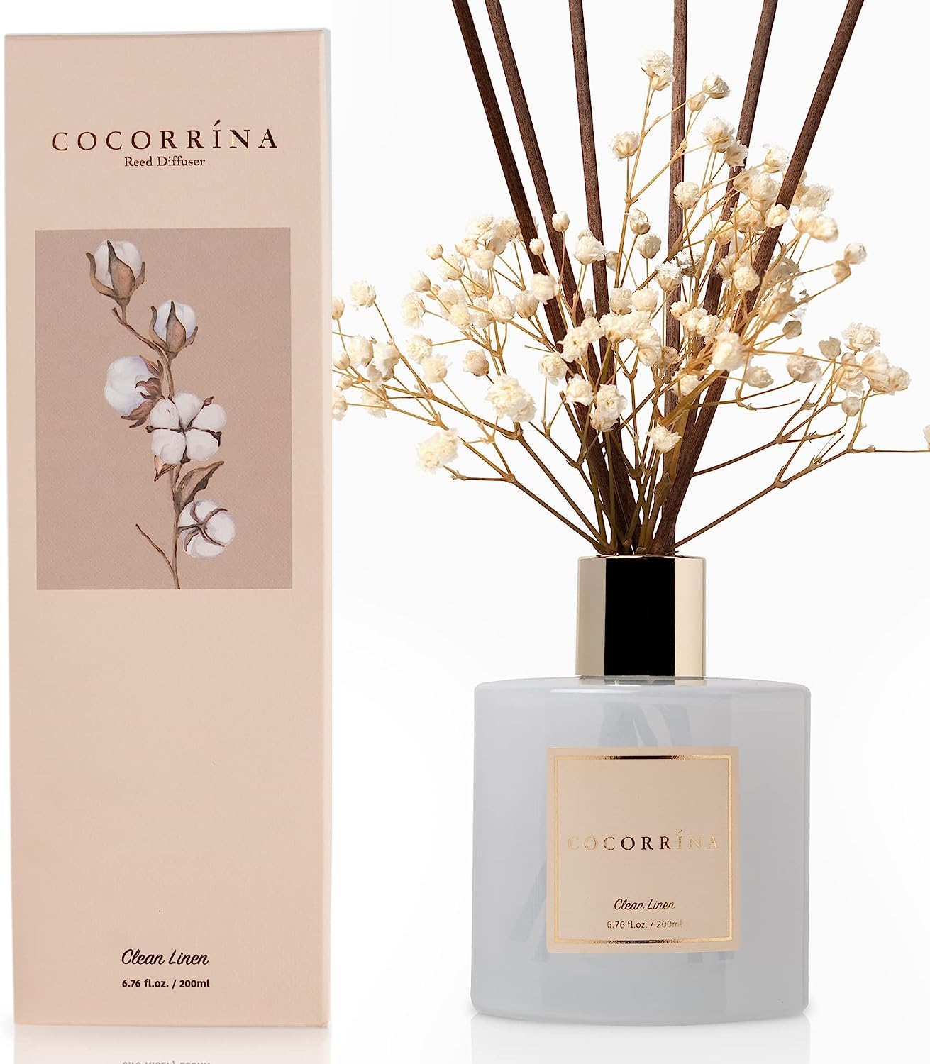 Le diffuseur de parfum Cocorrína Clean Linen, 200 ml — cadeau drôle et insolite
