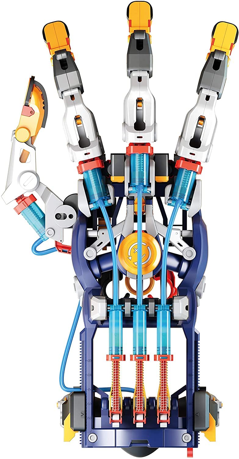 Construct & Create, main robotique hydraulique à monter (203 pièces) — idée cadeau