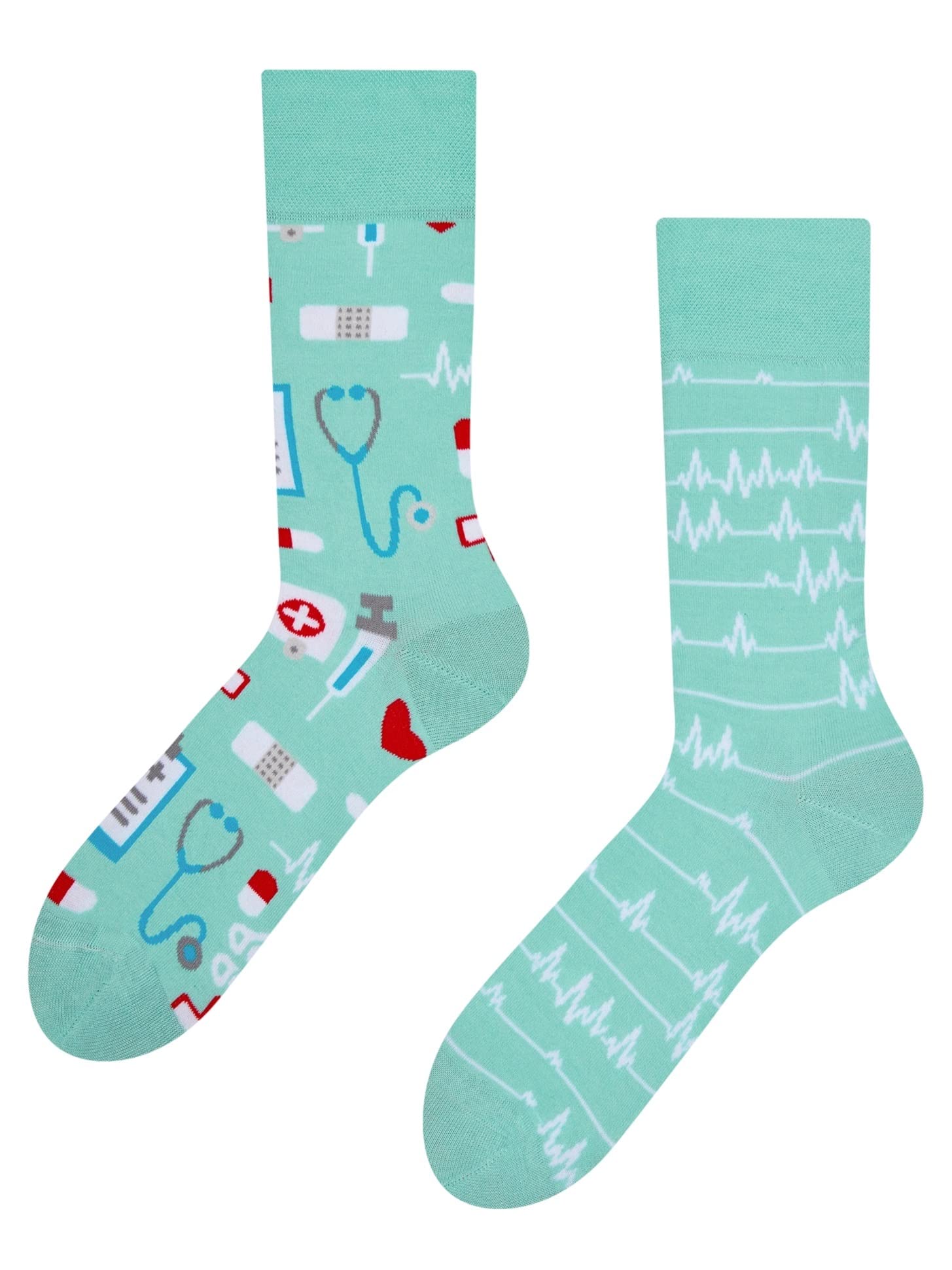 Dedoles, chaussettes fantaisie dépareillées en coton