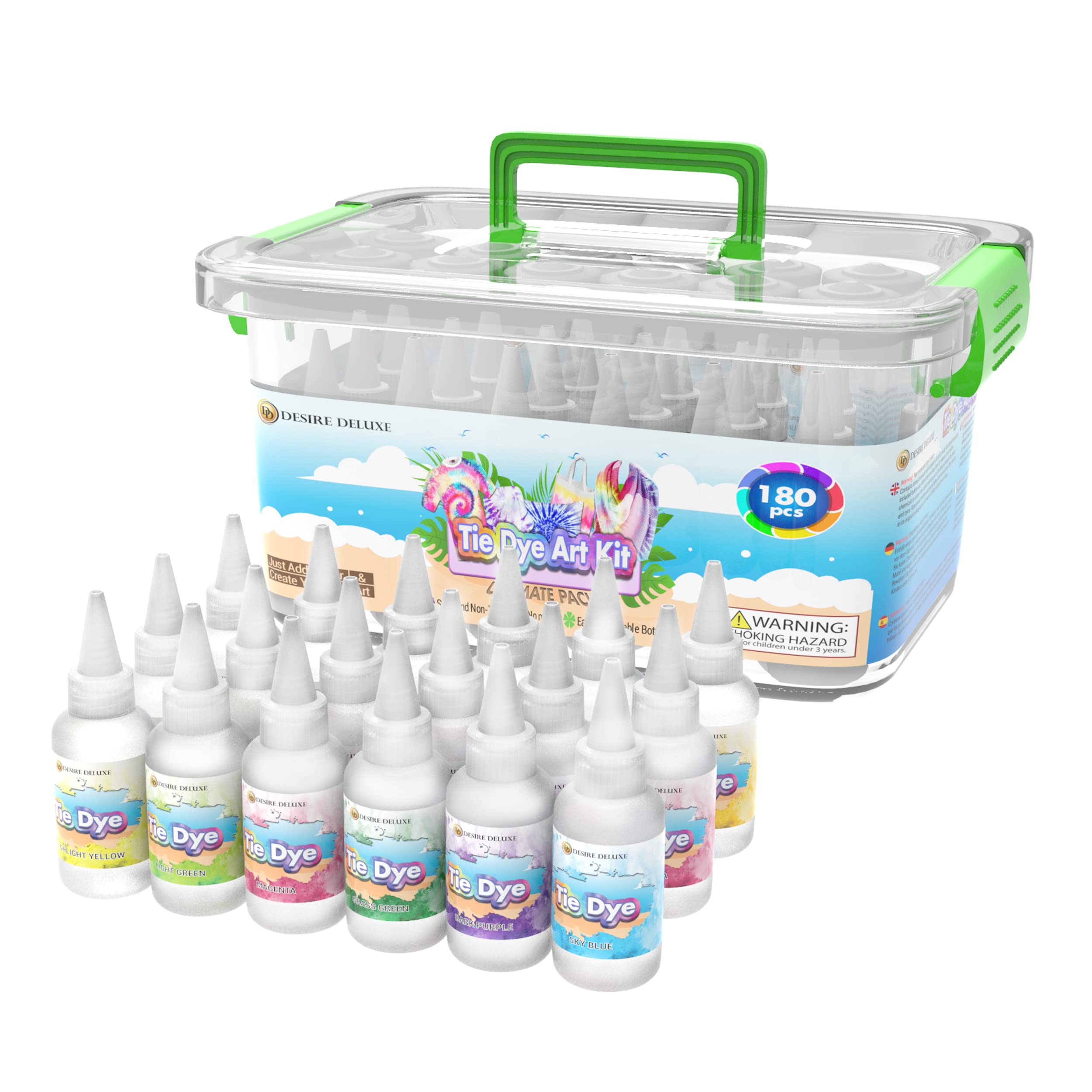 Desire Deluxe, kit tie-dye de 18 couleurs pour teindre ses vêtements — idée cadeau