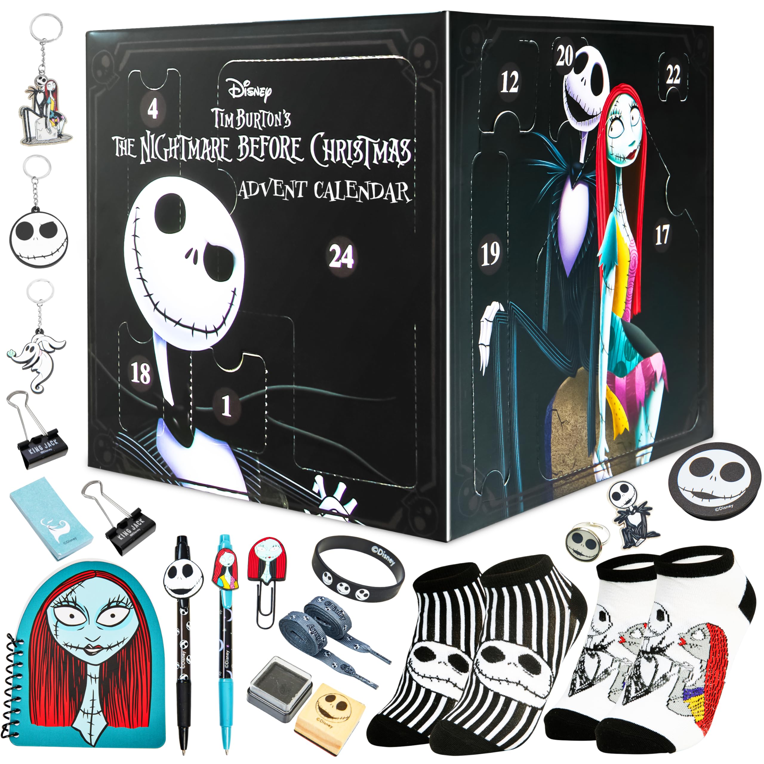 Disney L'Étrange Noël de Mr Jack, calendrier de l'Avent 2026 — idée cadeau