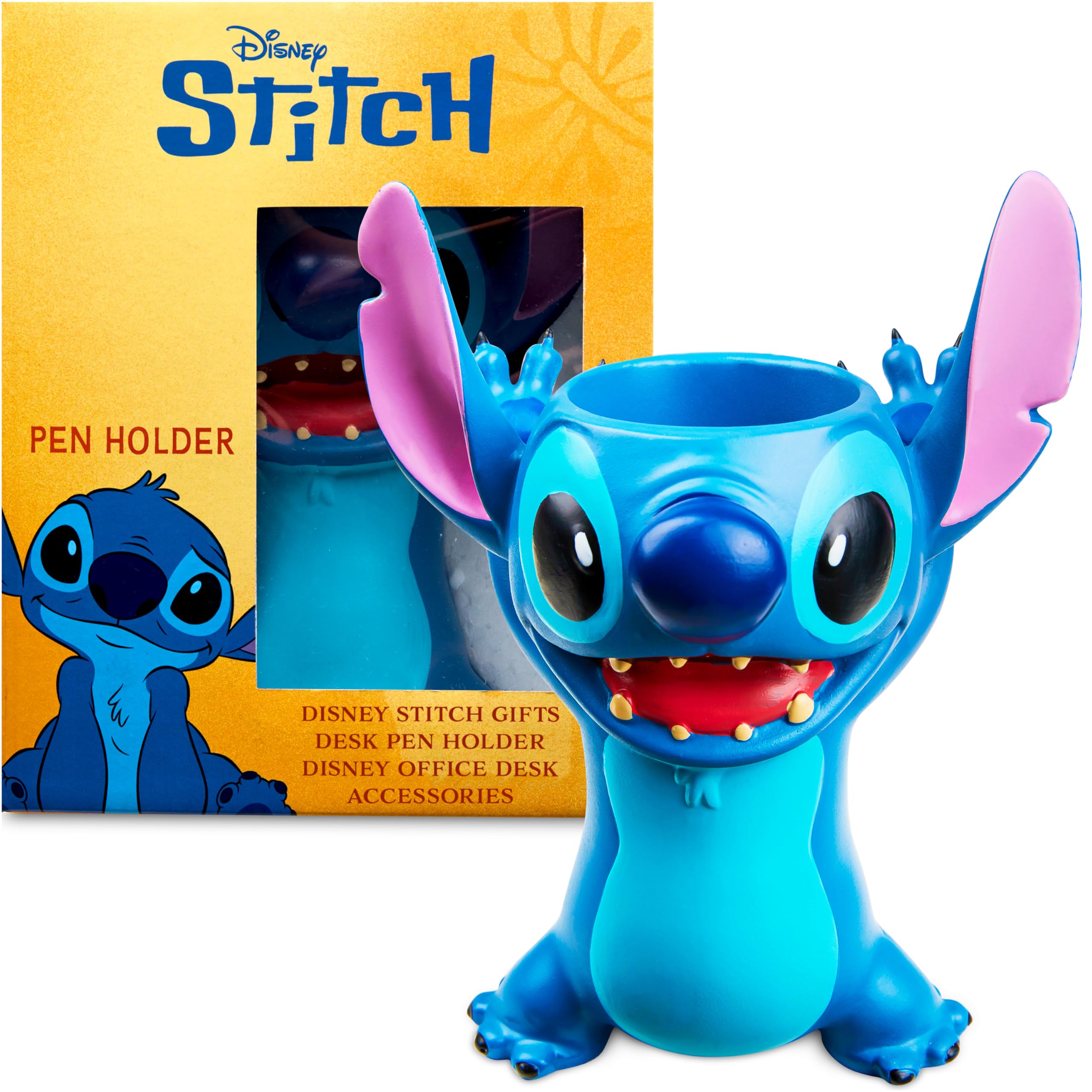 Le pot à crayons Stitch en 3D de Disney — idée cadeau