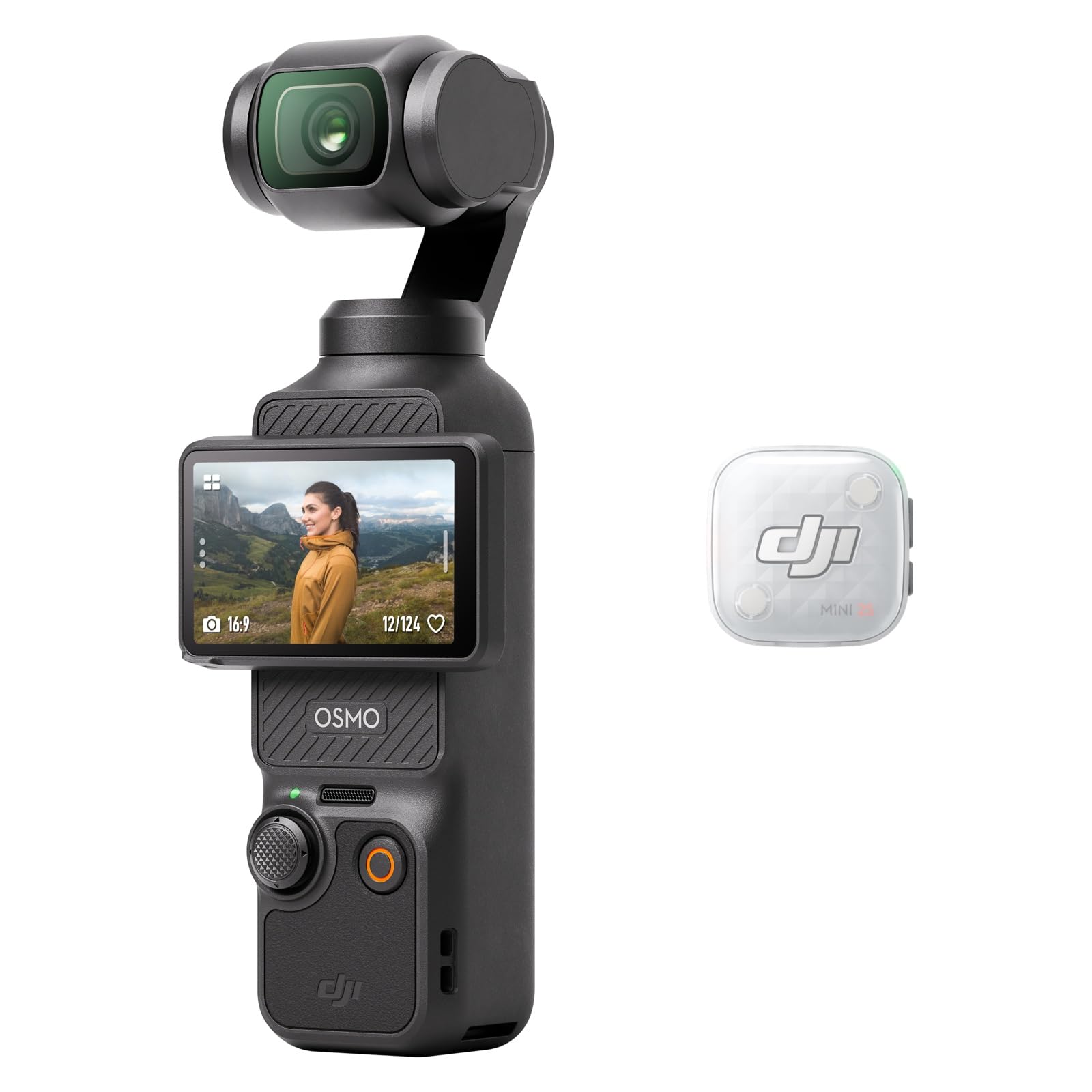 DJI Osmo Pocket 3, bundle Vlog Premium avec émetteur Mic Mini 2S — idée cadeau