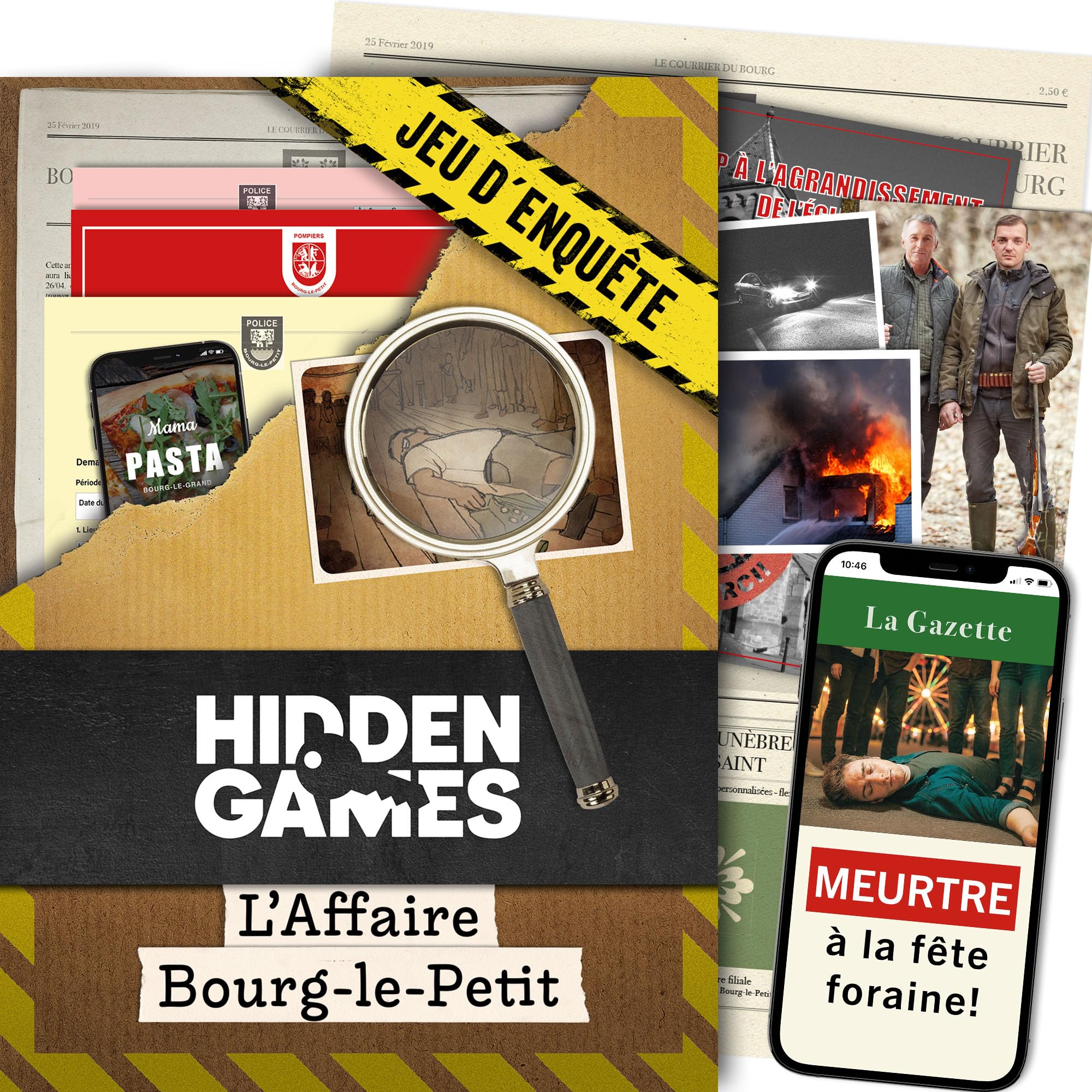 Dossiers Criminels, l'affaire Bourg-Le-Petit — idée cadeau
