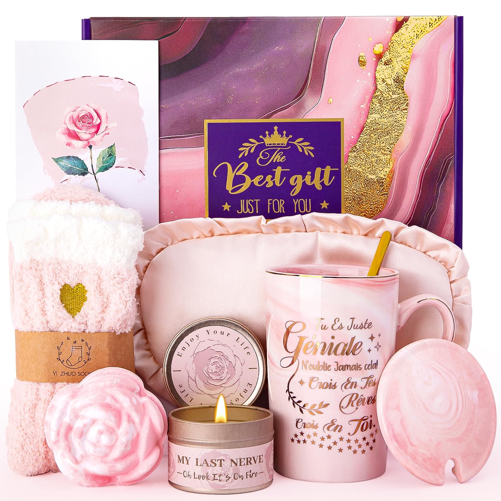 Le mug en céramique Doublewhale 14 oz en coffret cadeau — cadeau drôle et insolite
