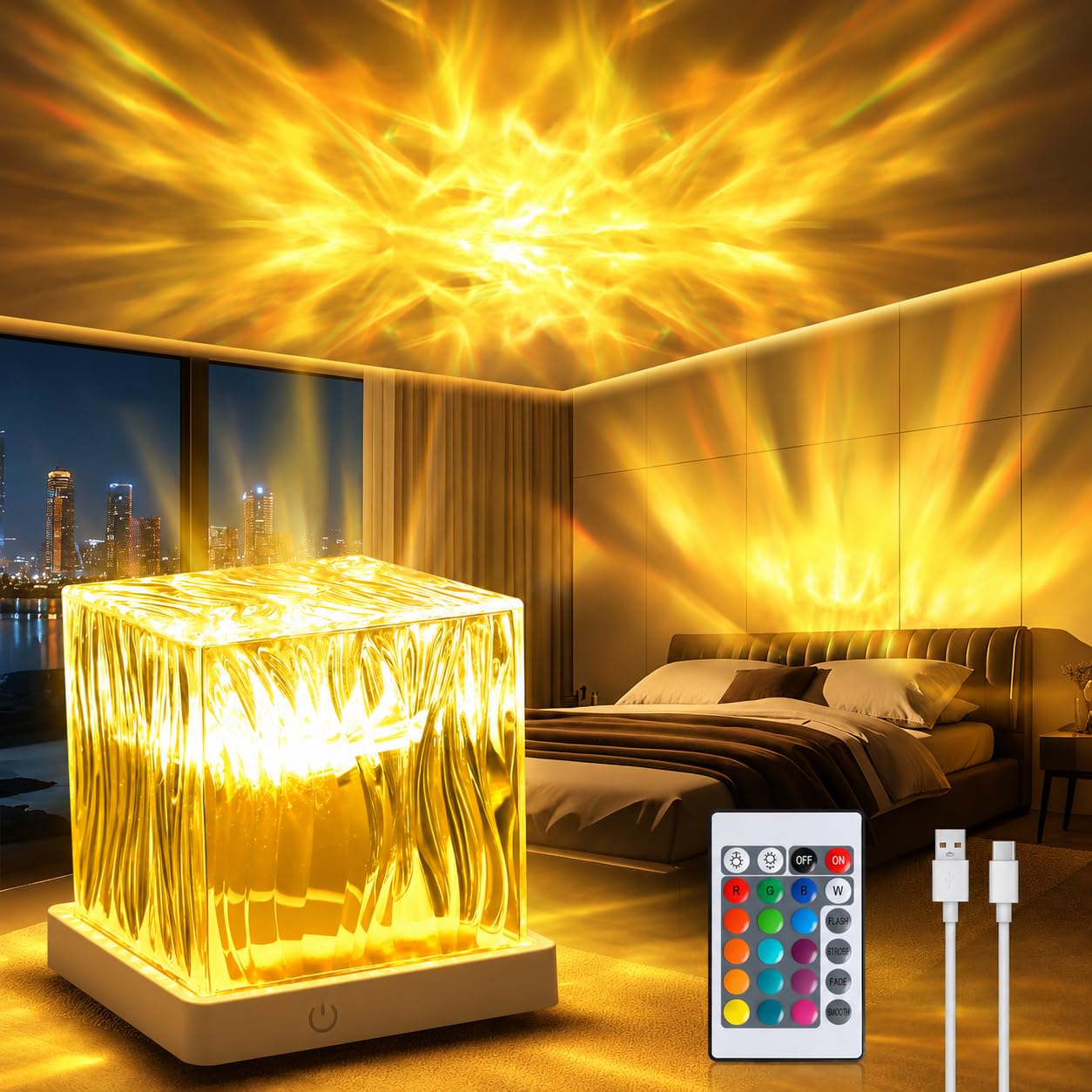 Dreamy Cubby veilleuse projecteur galaxie et aurores