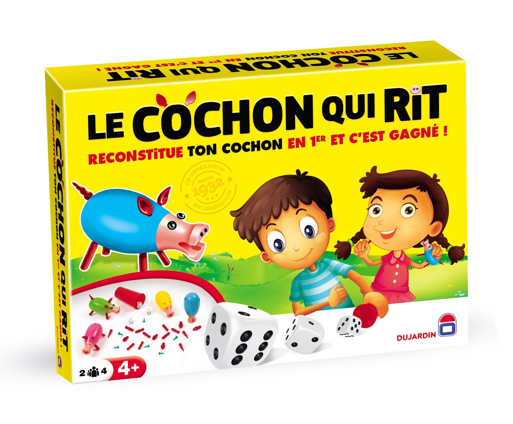 Dujardin, Le Cochon Qui Rit — cadeau drôle et insolite