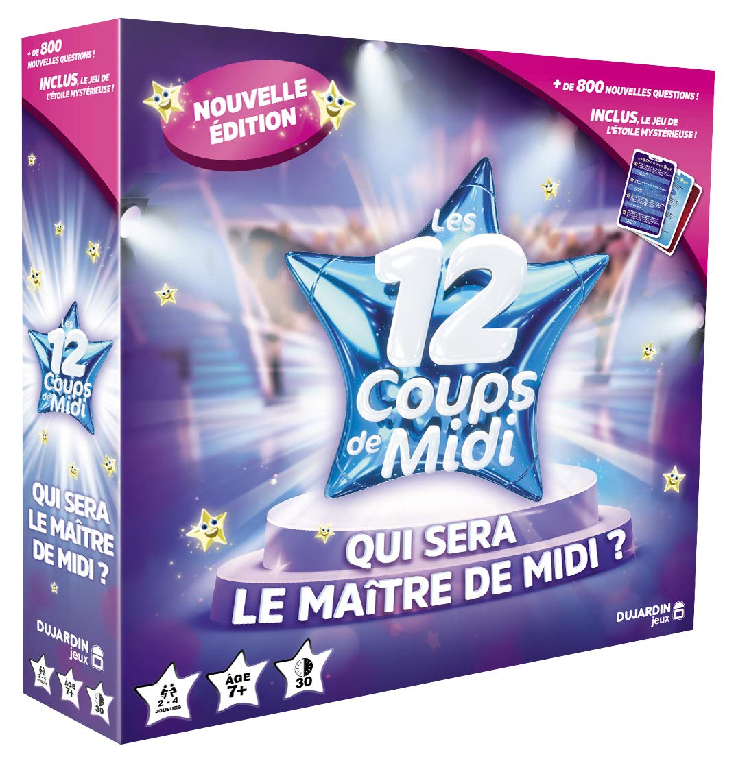 Dujardin Les 12 Coups de Midi, jeu télévisé — idée cadeau