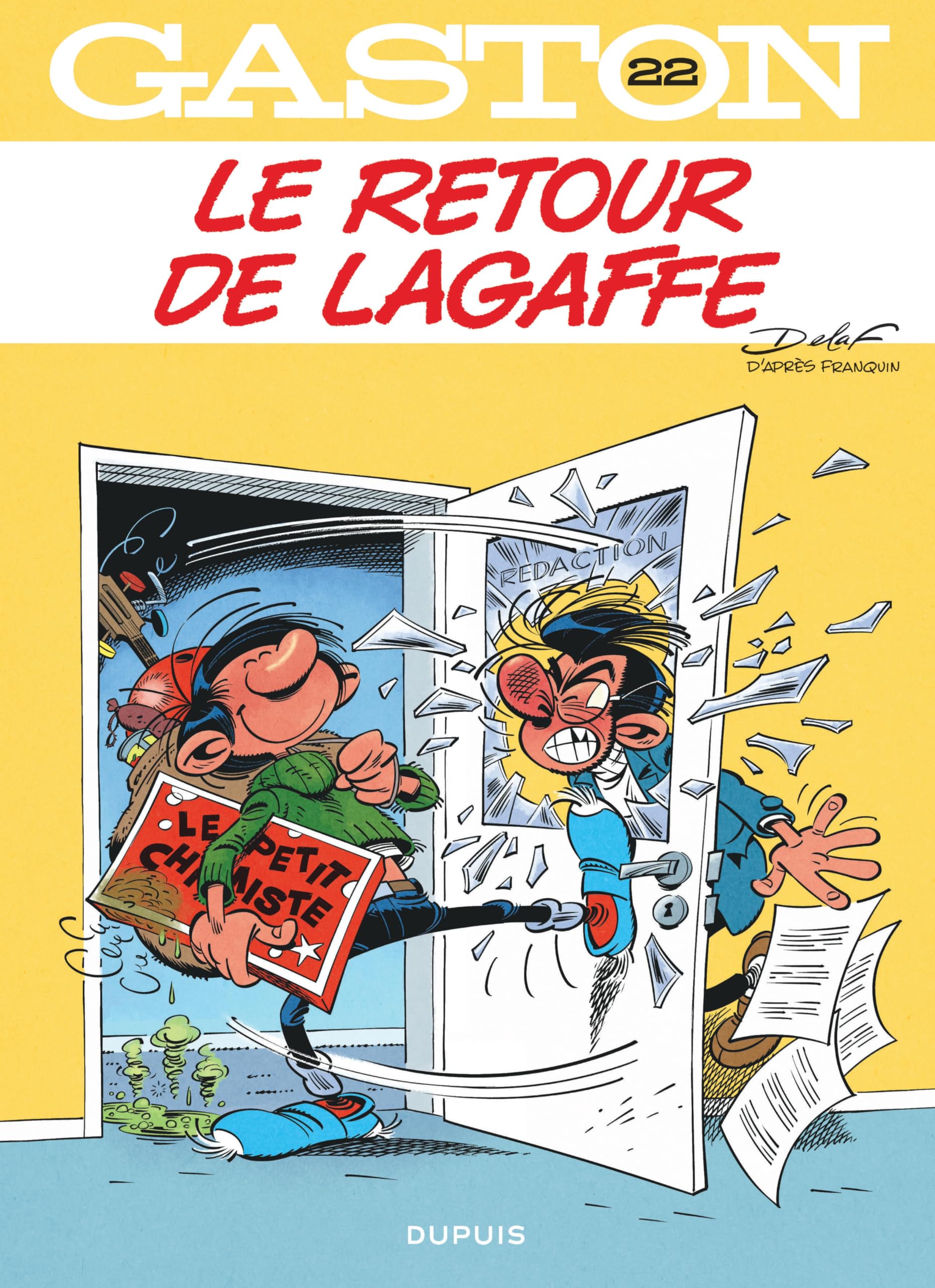 Gaston tome 22, Le retour de Lagaffe (Delaf)