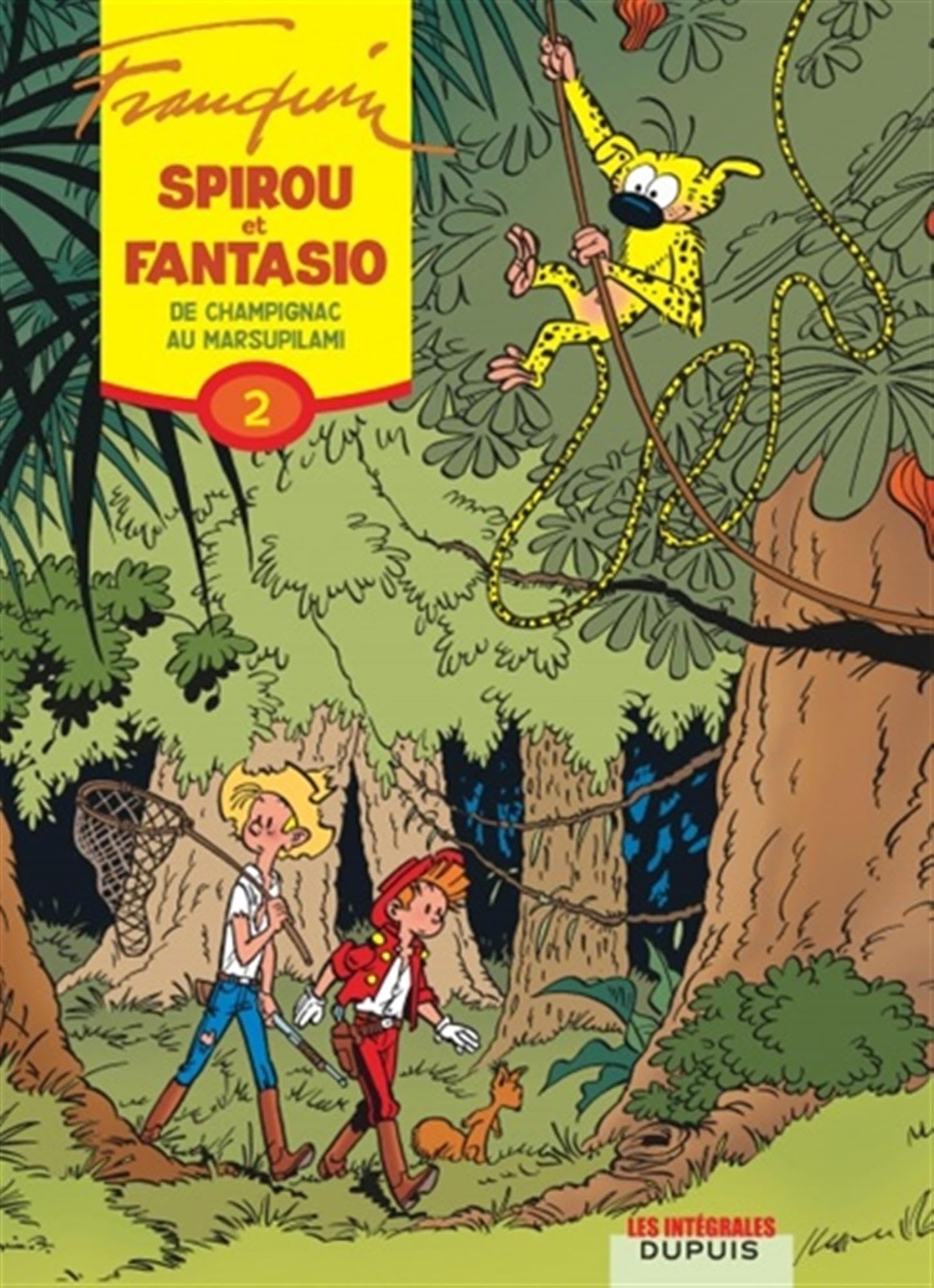 Spirou et Fantasio, l'intégrale tome 2 : De Champignac au Marsupilami