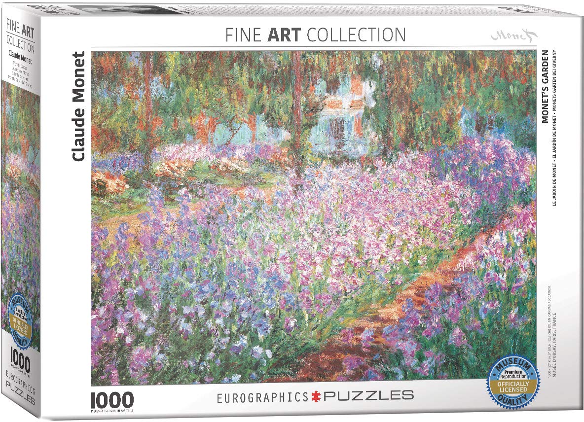Eurographics puzzle 1000 pièces, Le Jardin de Monet à Giverny — idée cadeau