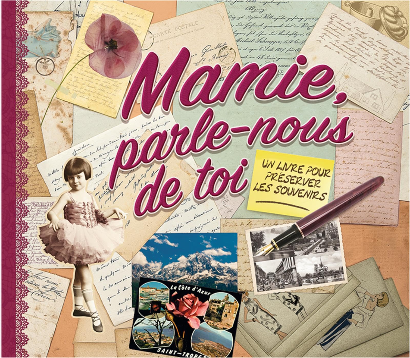 Familium Mamie, parle-nous de toi, livre de souvenirs à compléter