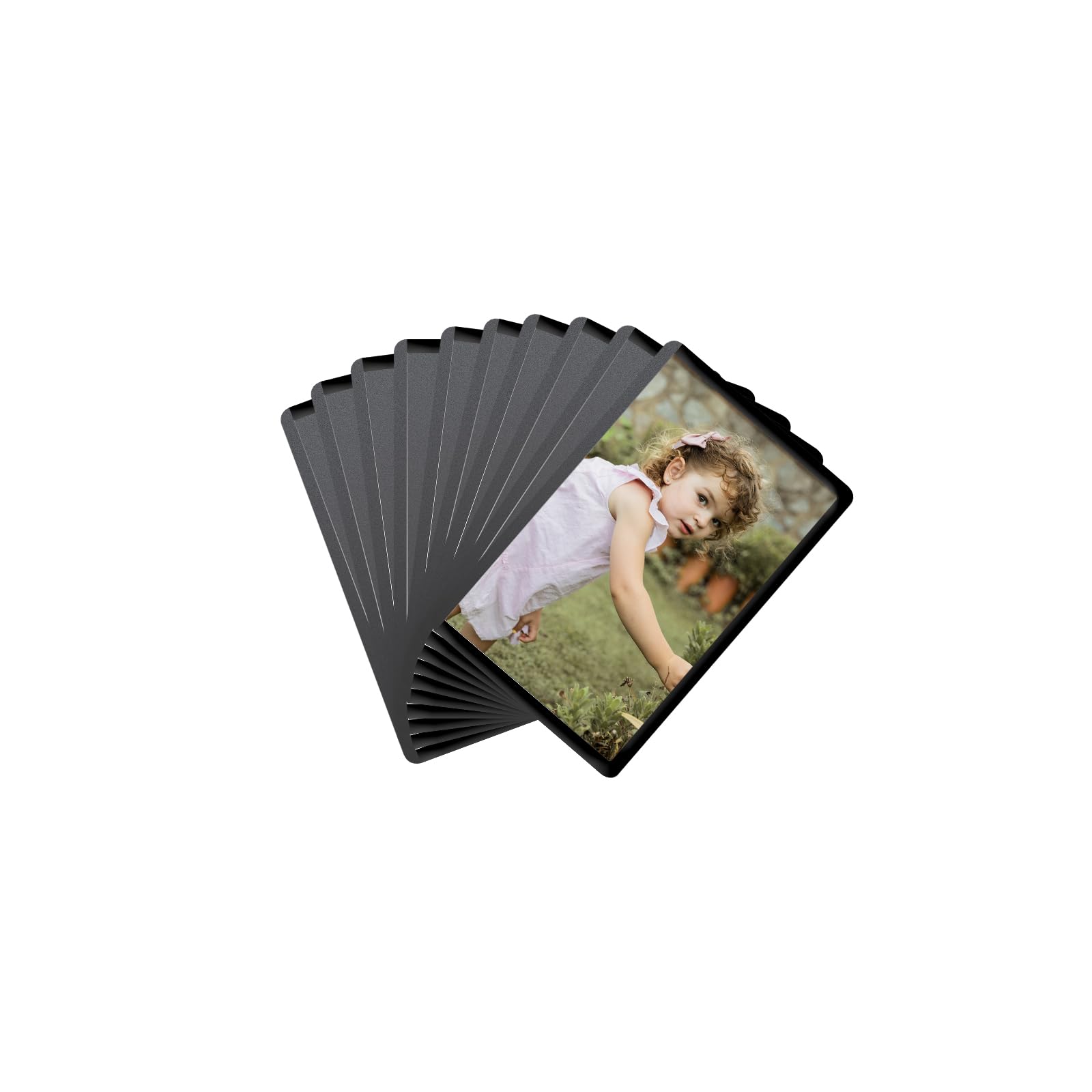 FRETONBA, 10 mini cadres photo magnétiques 7,5 x 5 cm — idée cadeau