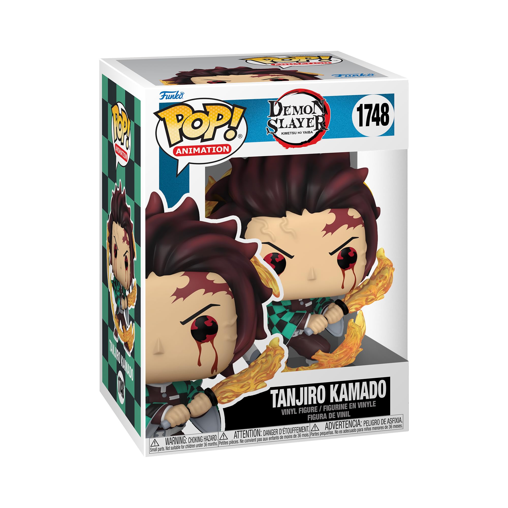 Funko Pop! Demon Slayer, Tanjiro Kamado (Sun Breathing) — idée cadeau