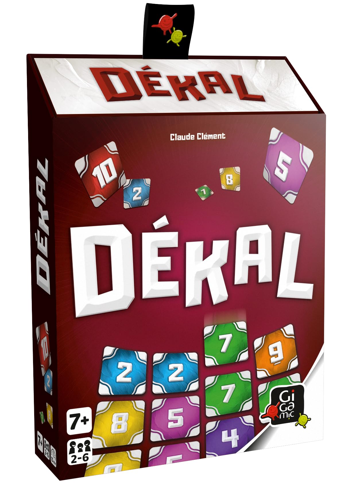 Gigamic Dekal, jeu de cartes d'observation de 2 à 6 joueurs — cadeau drôle