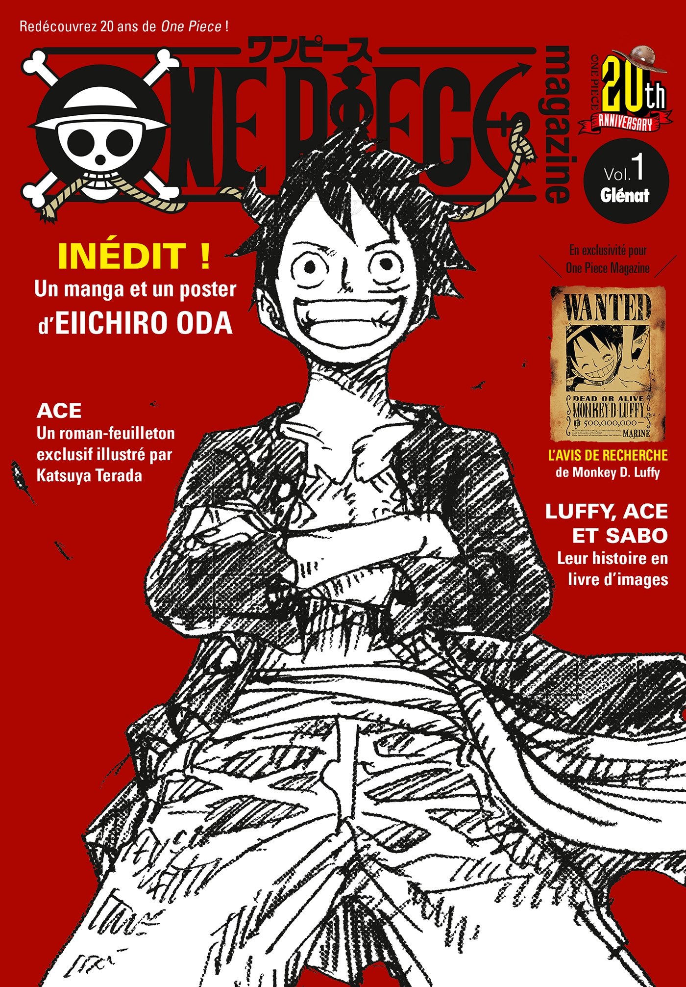 One Piece Magazine tome 1, revue événement Glénat