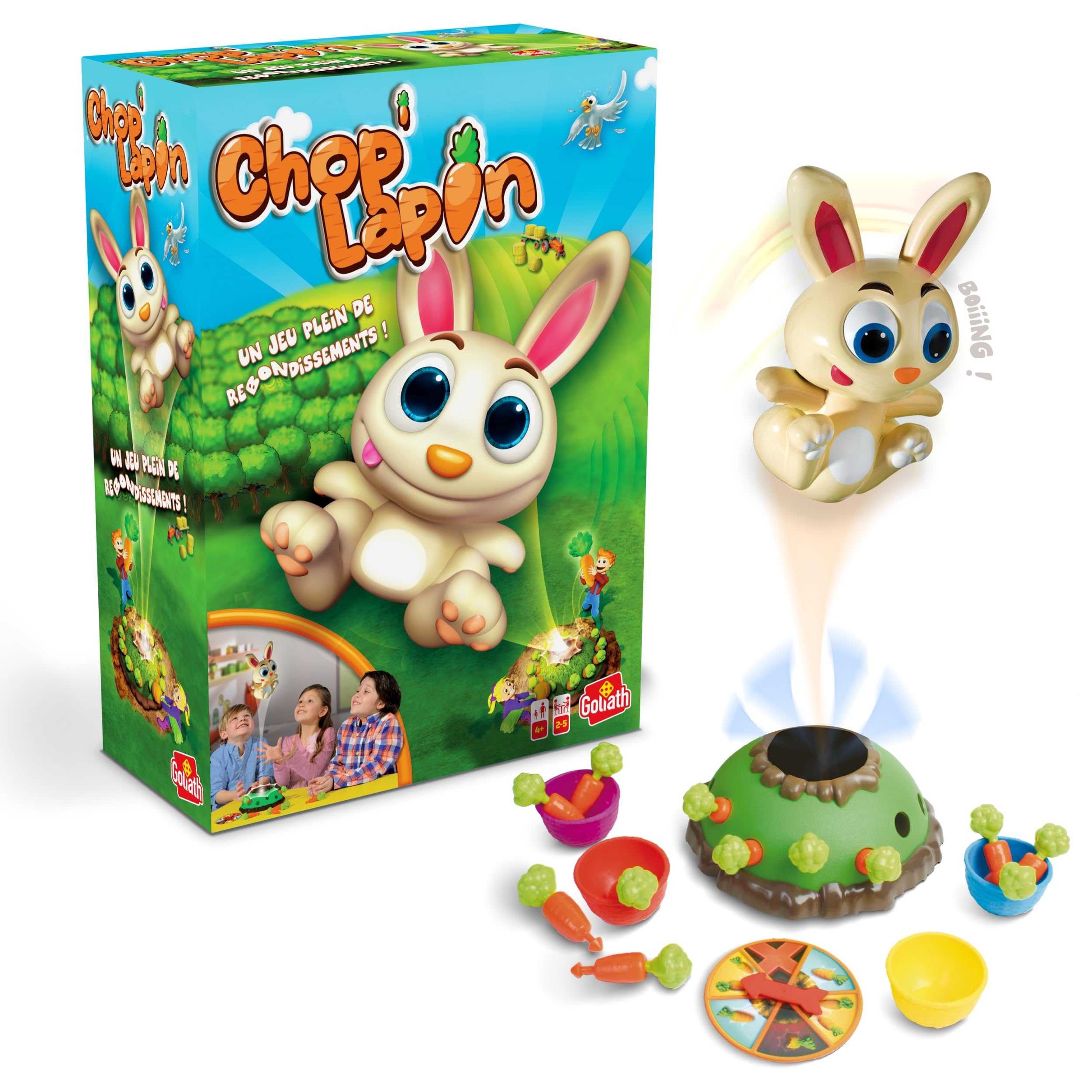 Goliath Chop' Lapin, jeu de réactivité dès 4 ans — idée cadeau
