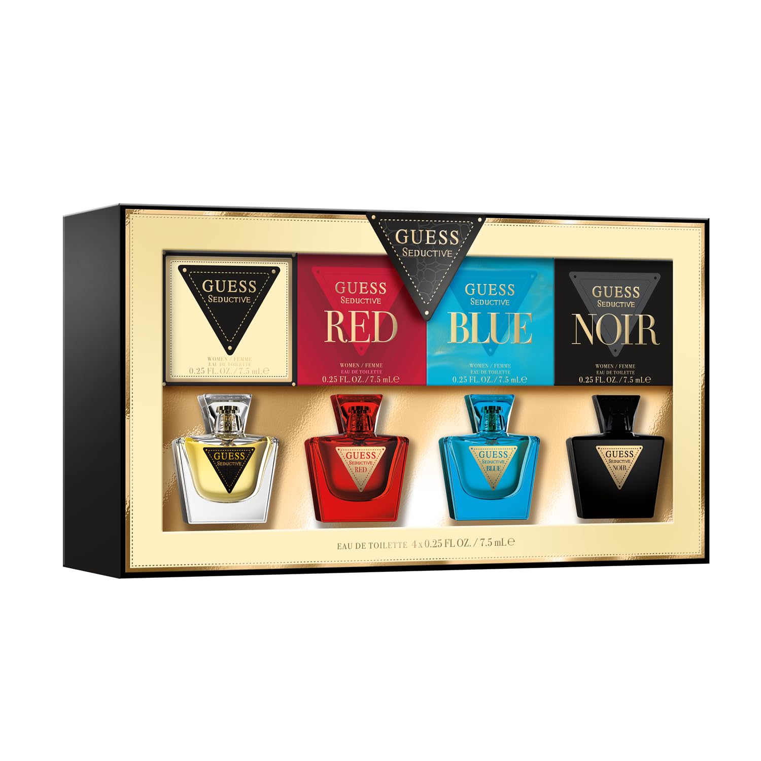GUESS Seductive, coffret de 4 miniatures femme — idée cadeau