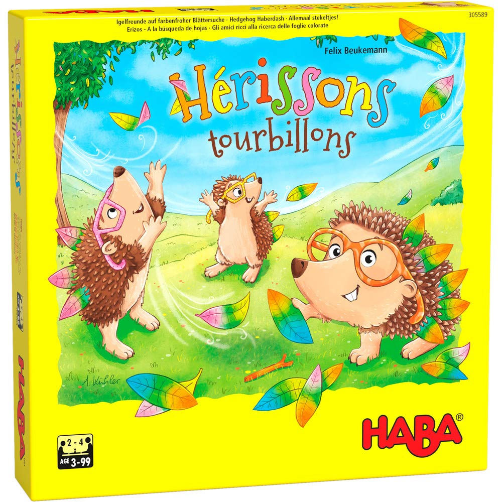 HABA Hérissons tourbillons, jeu de mémoire dès 3 ans