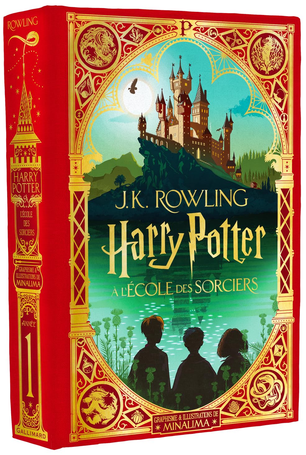 Harry Potter à l'école des sorciers, édition illustrée interactive — cadeau drôle