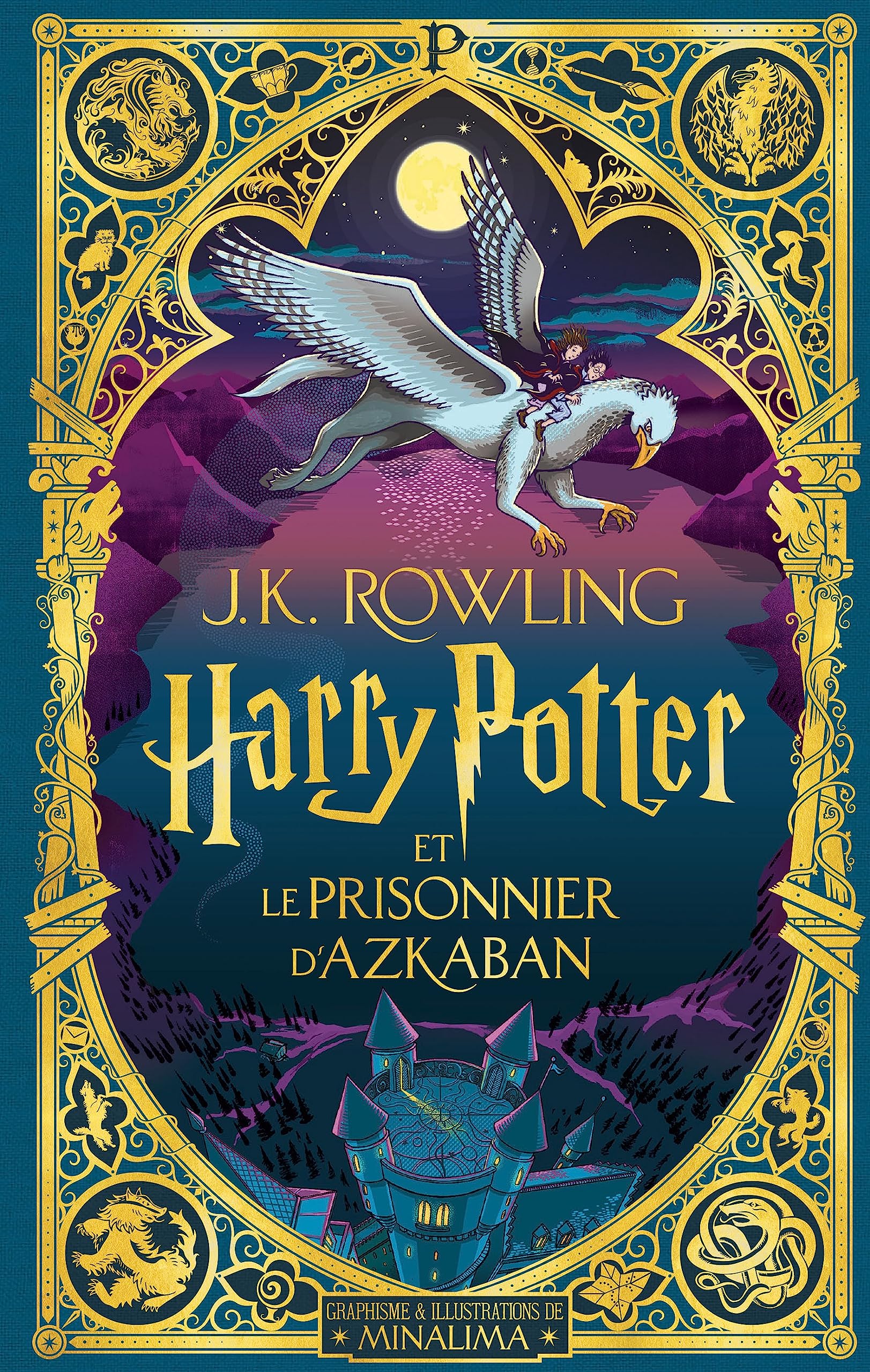 Harry Potter et le prisonnier d'Azkaban, édition illustrée interactive — cadeau drôle