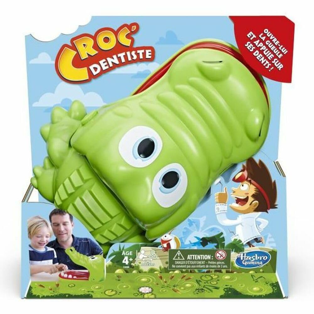 Hasbro Gaming Croc' Dentiste, jeu pour les petits dès 4 ans — idée cadeau