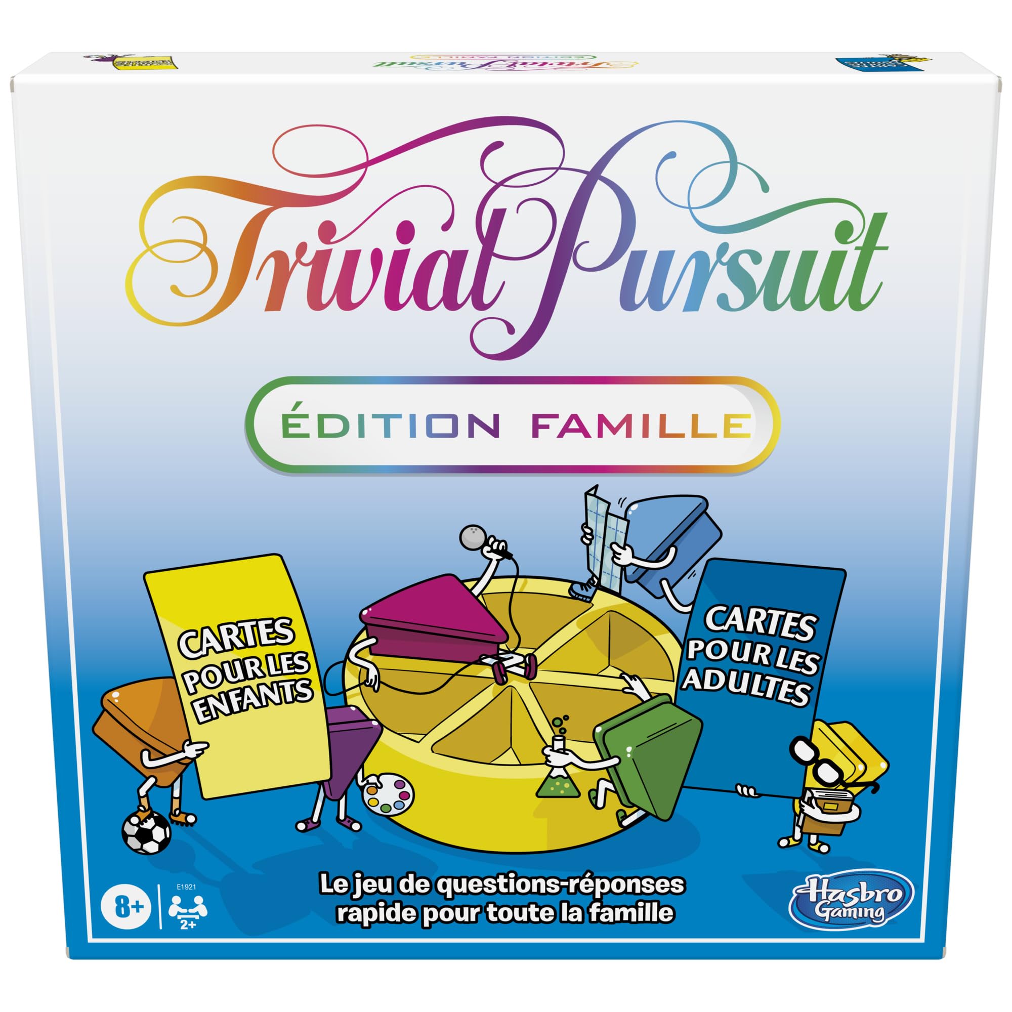 Hasbro Trivial Pursuit, édition familiale, 2 400 questions — cadeau drôle et insolite