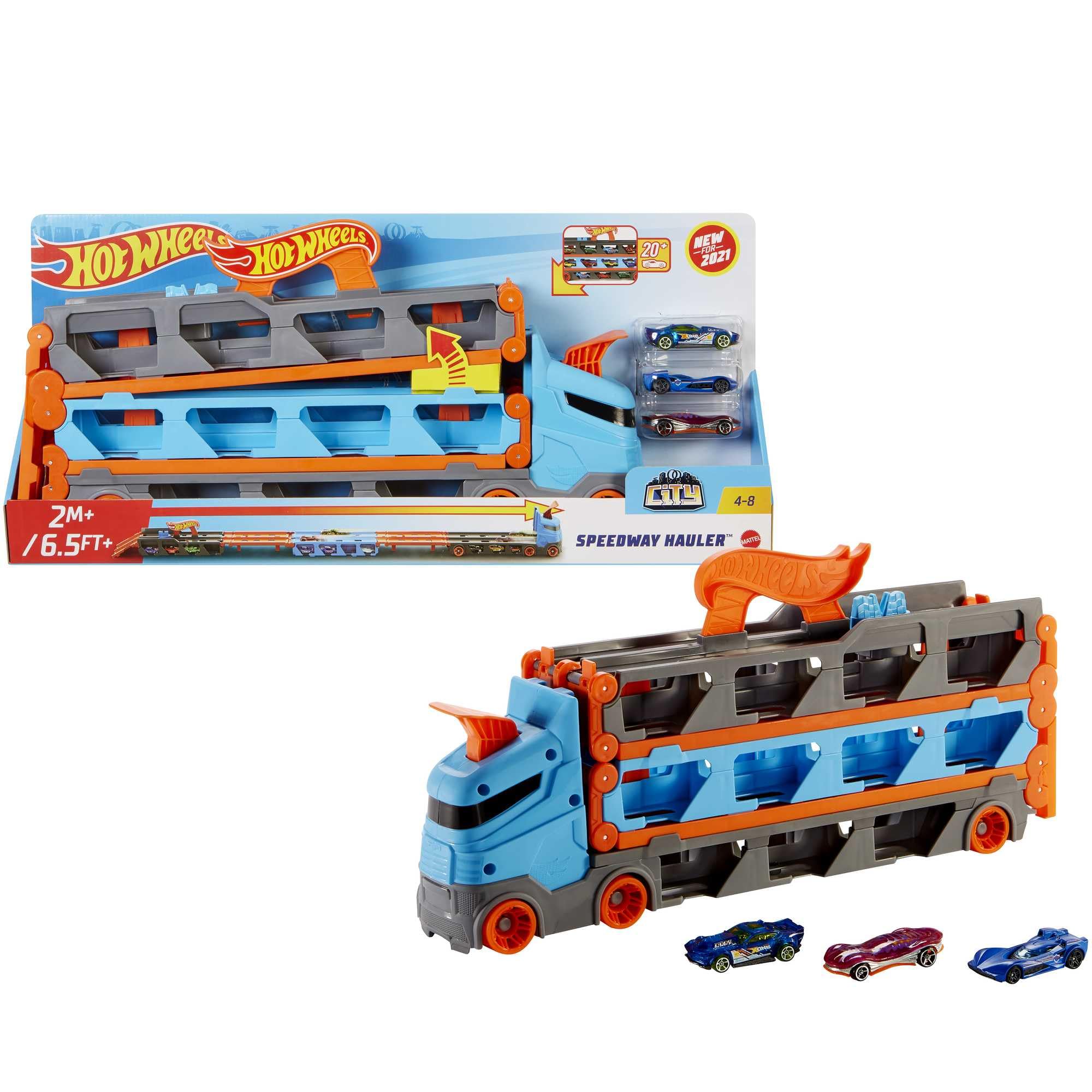 Hot Wheels Super Transporteur Extensible HGH33 — cadeau drôle et insolite